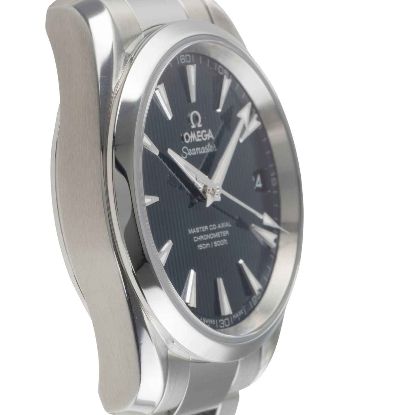 Omega Seamaster Aqua Terra 231.10.39.21.03.002 (Unknown (random serial)) - Blue dial 39 mm Steel case (7/8)