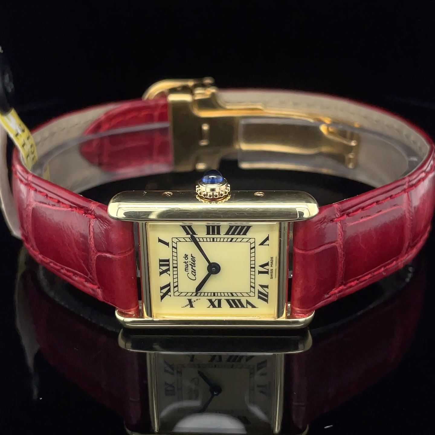 Cartier Tank Vermeil cartier tank Vermeil sm - (7/8)