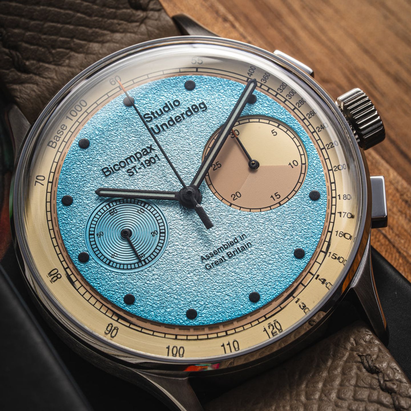 Studio Underdog Desert Sky Desert Sky (Gen3) (2025) - Blauw wijzerplaat 38mm Staal (1/8)