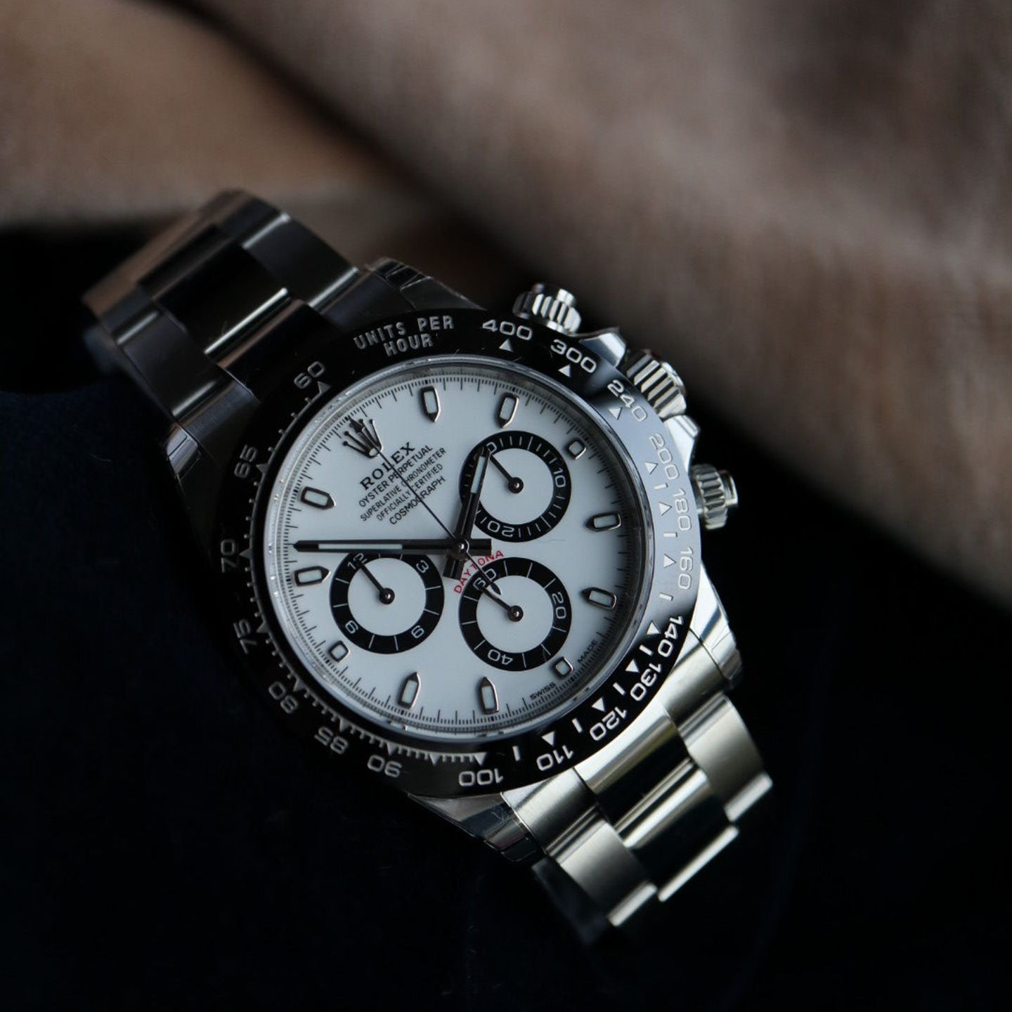 Rolex Daytona 116500 (2023) - Parelmoer wijzerplaat 28mm Staal (1/3)