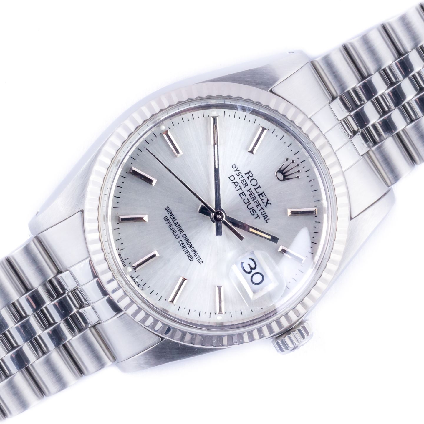 Rolex Datejust 36 16014 (1984) - 36mm Staal (1/8)