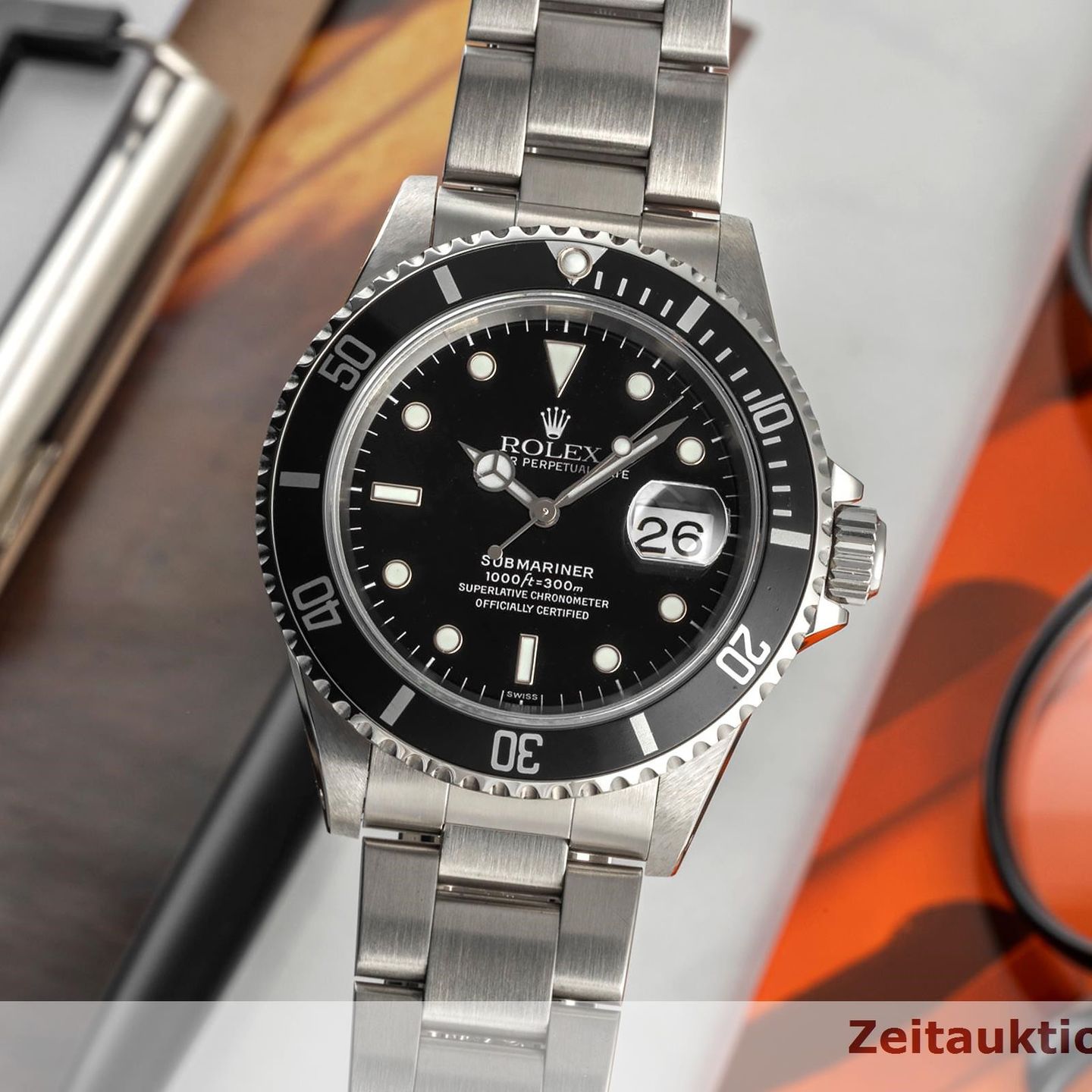 Rolex Submariner Date 116610 (1998) - 40mm Staal (3/8)