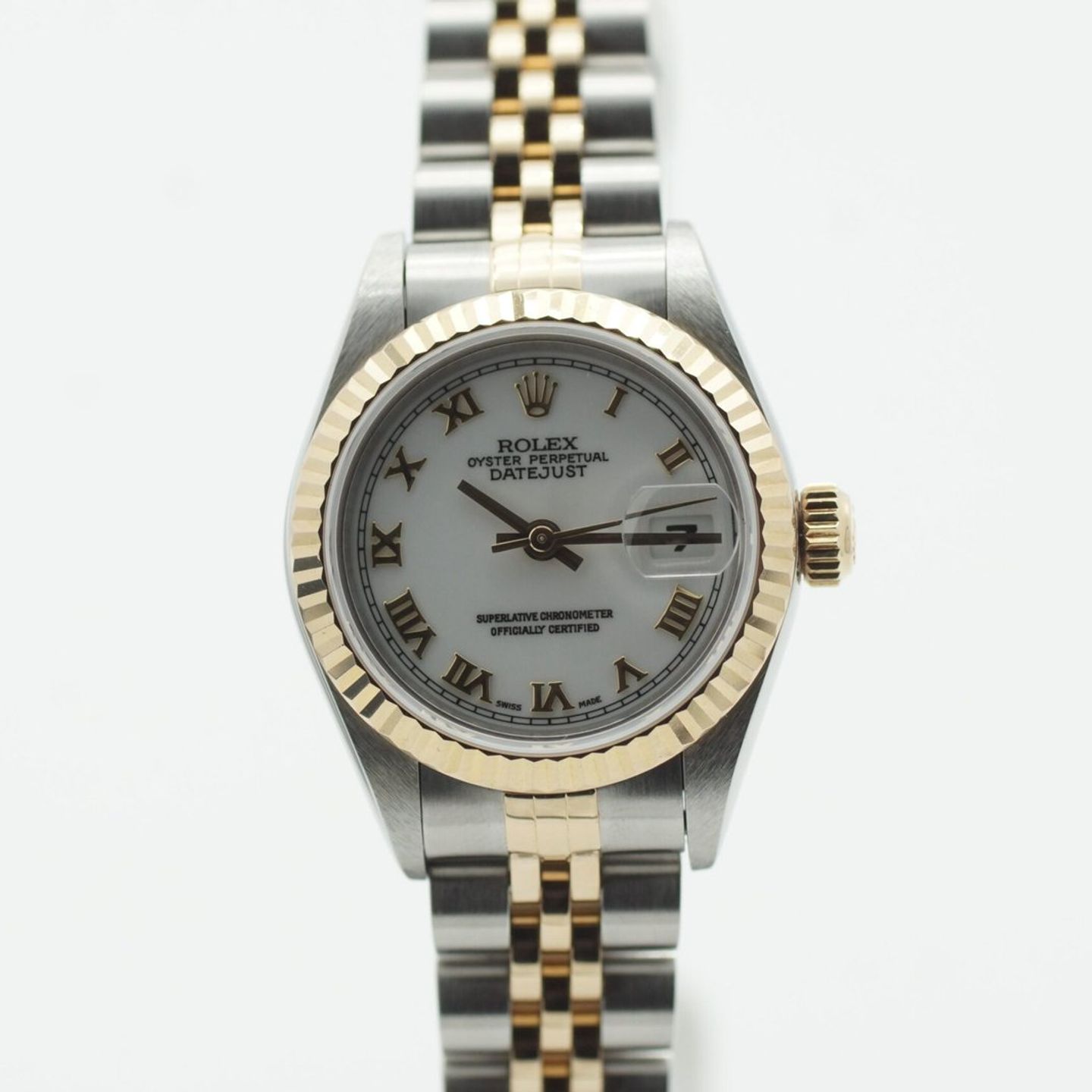 Rolex Lady-Datejust 69173 (1998) - 26mm Goud/Staal (2/8)