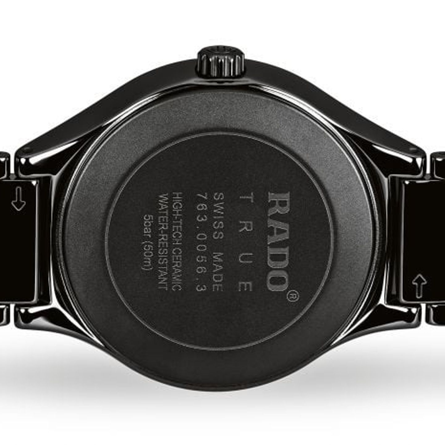 Rado True R27059712 (2026) - Black dial 30 mm Ceramic case (2/3)