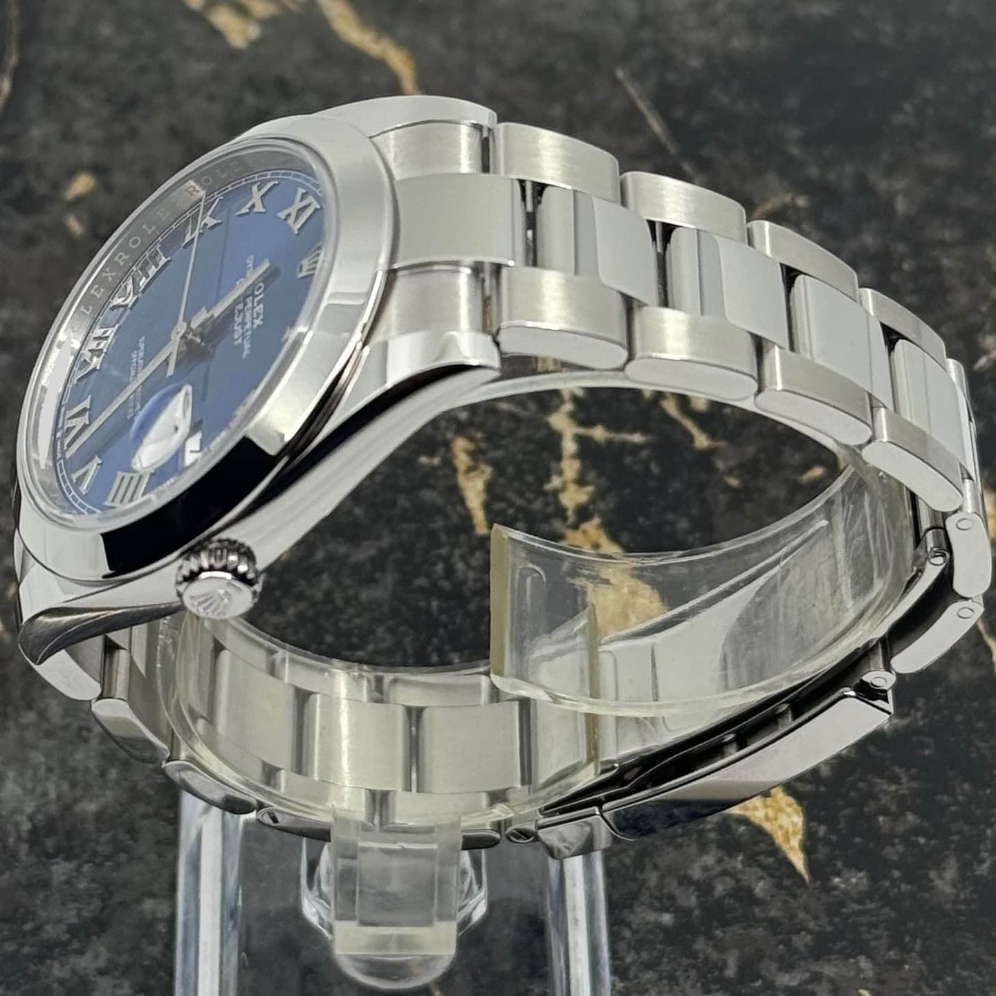 Rolex Datejust 41 126300 (2026) - Blue dial 41 mm Steel case (5/8)