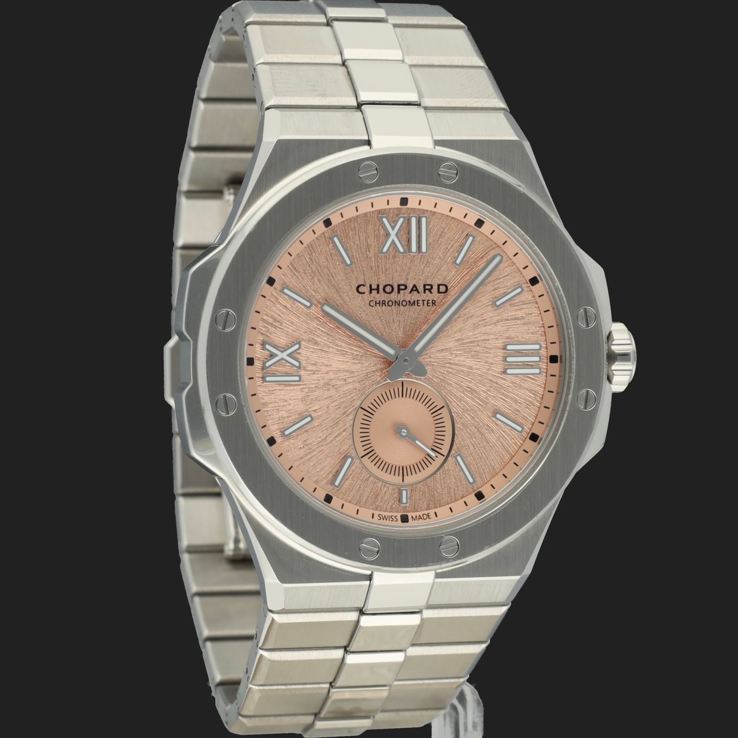Chopard Alpine Eagle 298623-3001 (2025) - Pink dial 41 mm Steel case (4/8)