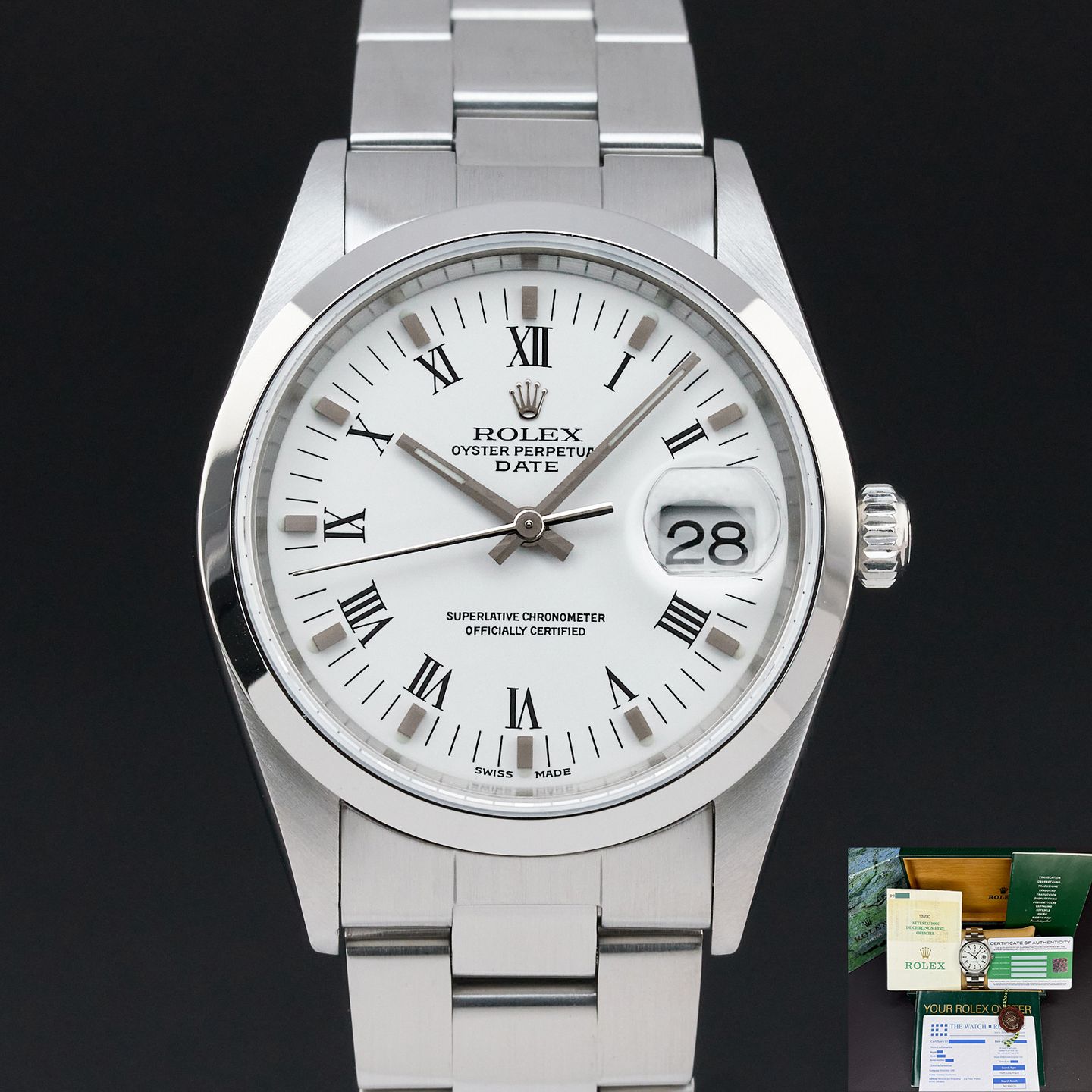 Rolex Oyster Perpetual Date 15200 - (1/8)