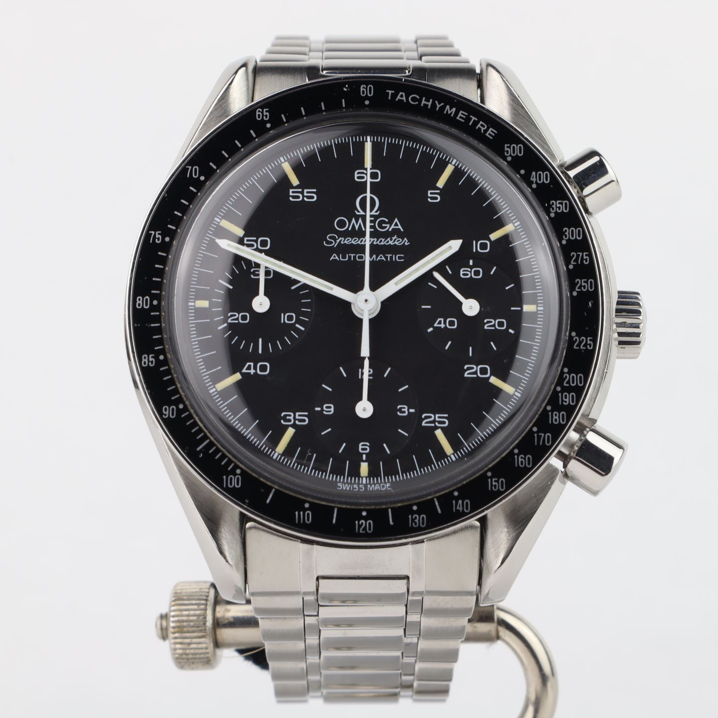 Omega Speedmaster Reduced 3510.50.00 (1991) - Black dial 39 mm Steel case (2/8)