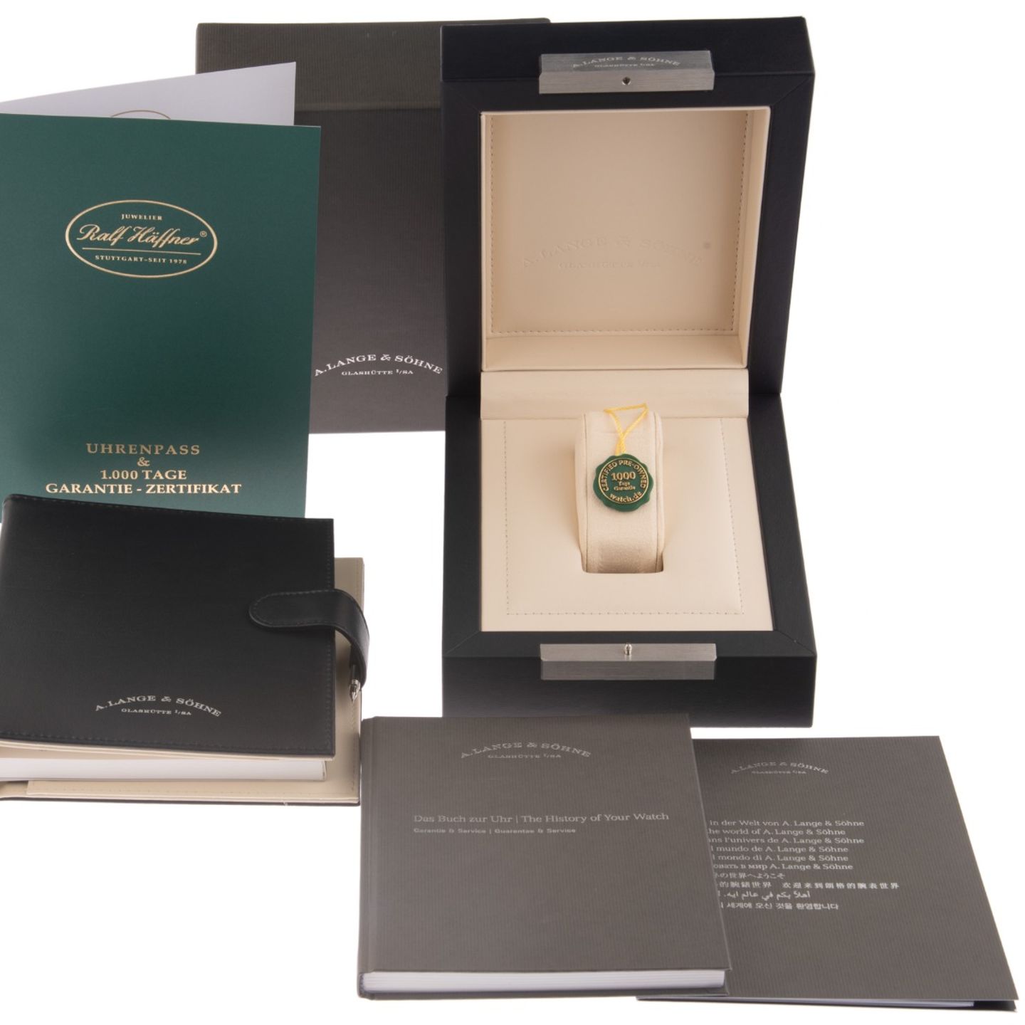 A. Lange & Söhne Grand Lange 1 139.035 (2017) - Zwart wijzerplaat 41mm Platina (2/7)