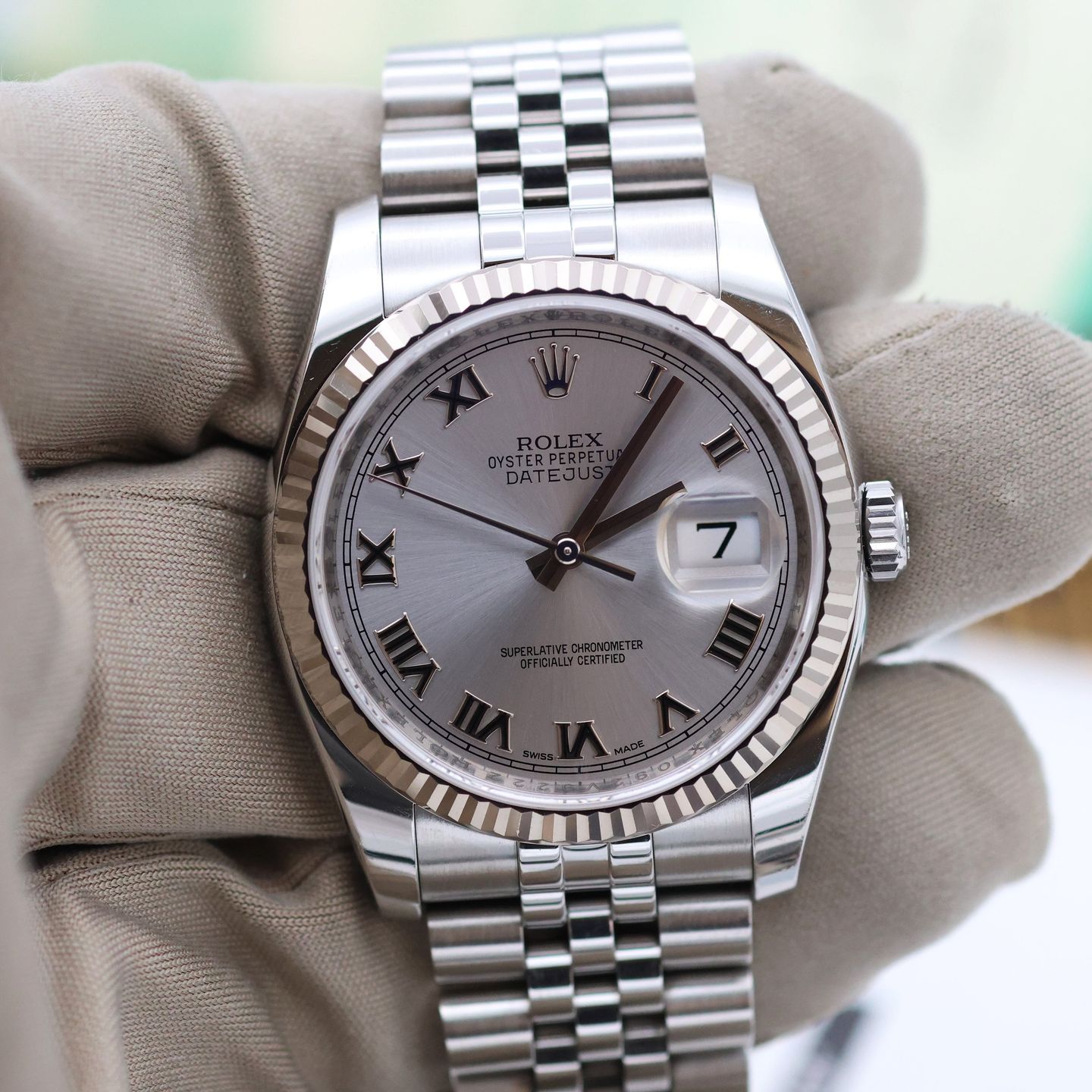 Rolex Datejust 36 116234 (Onbekend (willekeurig serienummer)) - 36mm Staal (2/8)