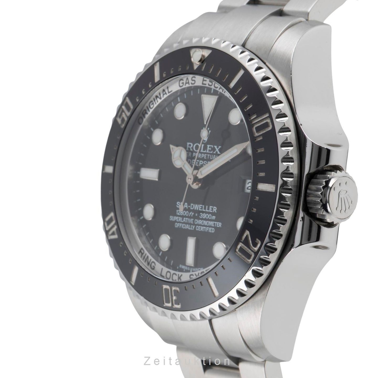 Rolex Sea-Dweller Deepsea 116660 (Unknown (random serial)) - Black dial 44 mm Steel case (5/8)