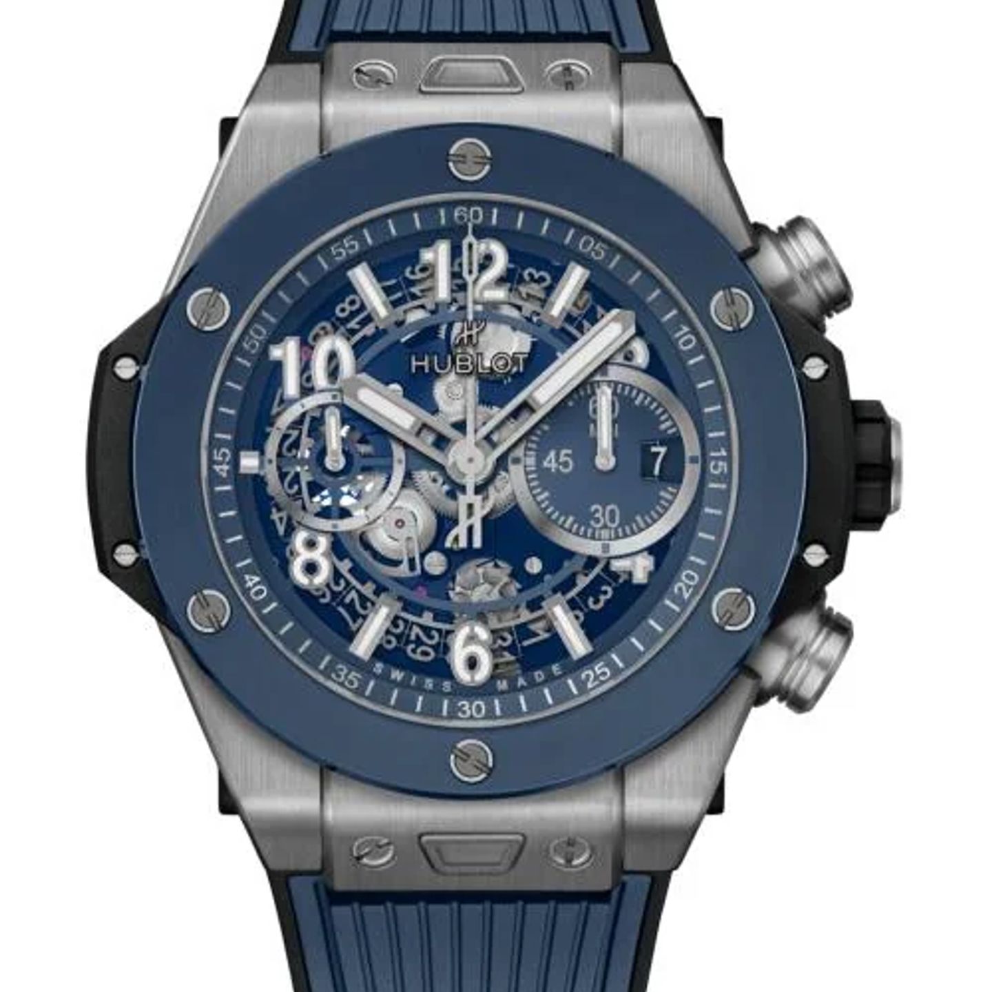 Hublot Big Bang Unico 421.NL.5170.RX (2026) - Transparent dial 44 mm Titanium case (1/1)