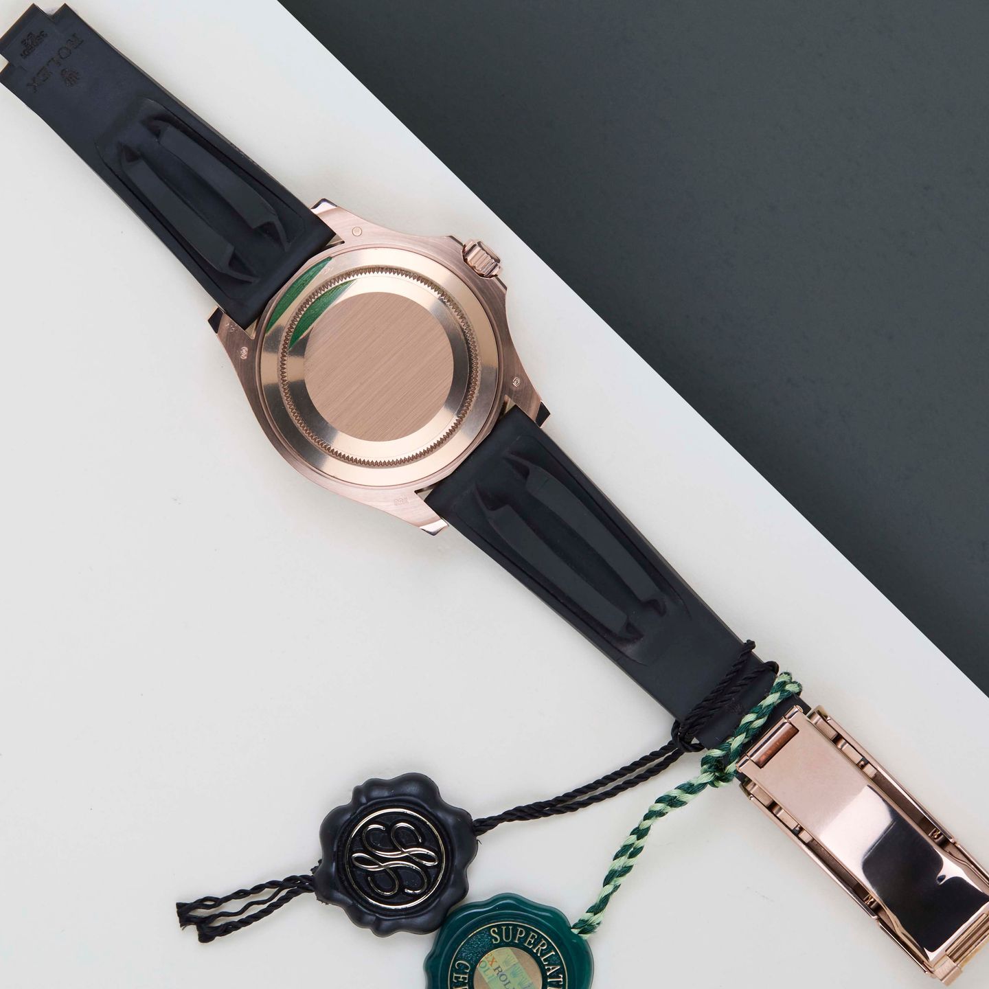 Rolex Yacht-Master 40 126655 (2020) - 40 mm Rose Gold case (7/8)