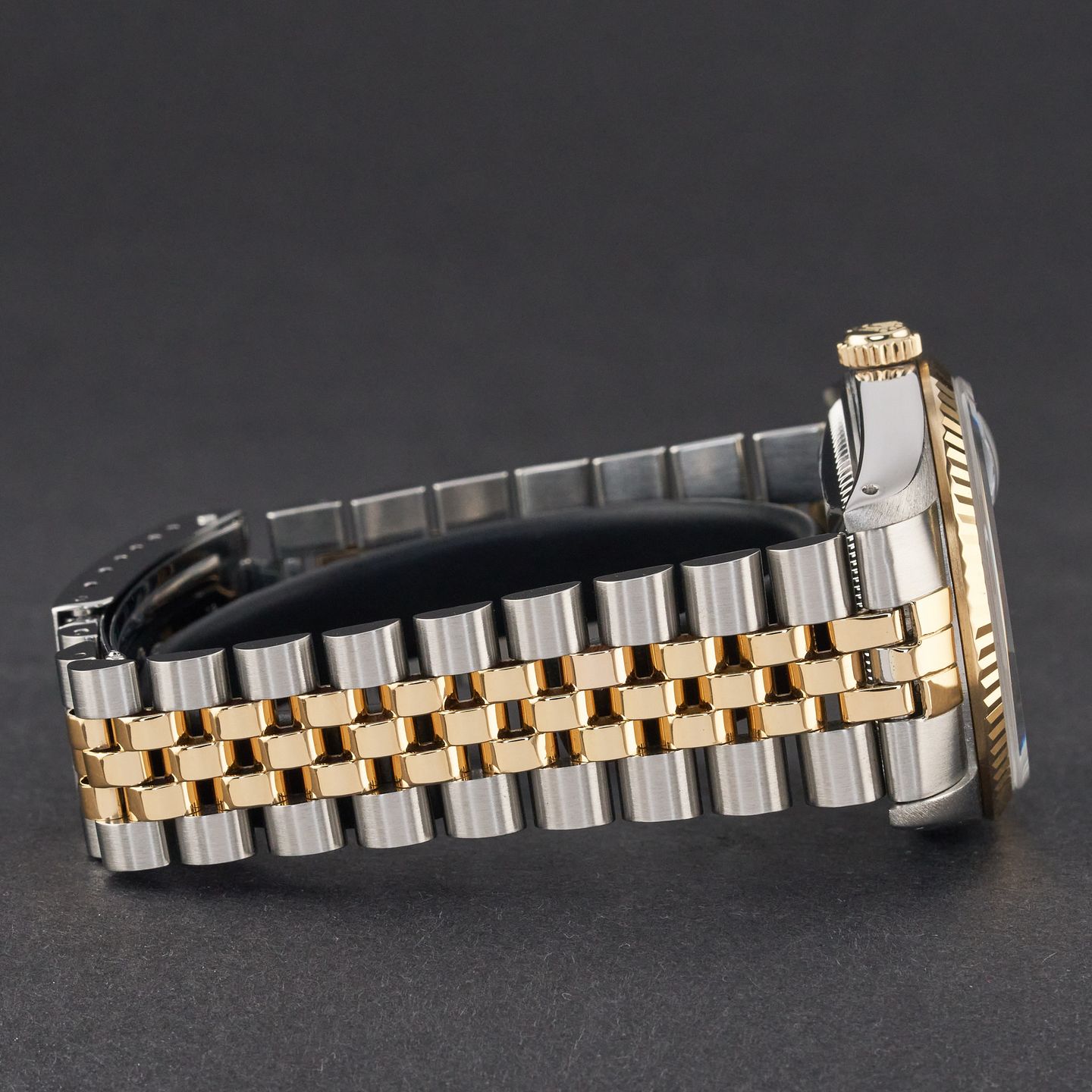 Rolex Datejust 36 16233 (1990) - Blauw wijzerplaat 36mm Goud/Staal (6/8)