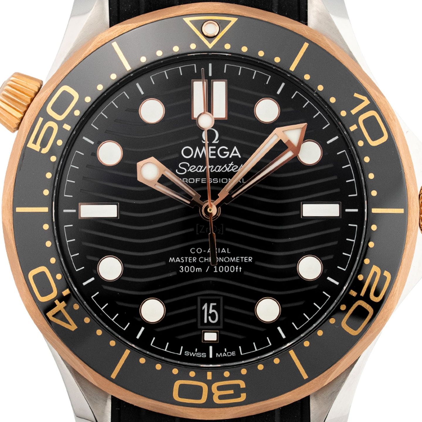 Omega Seamaster Diver 300 M 210.22.42.20.01.002 (2025) - Zwart wijzerplaat 42mm Staal (2/6)
