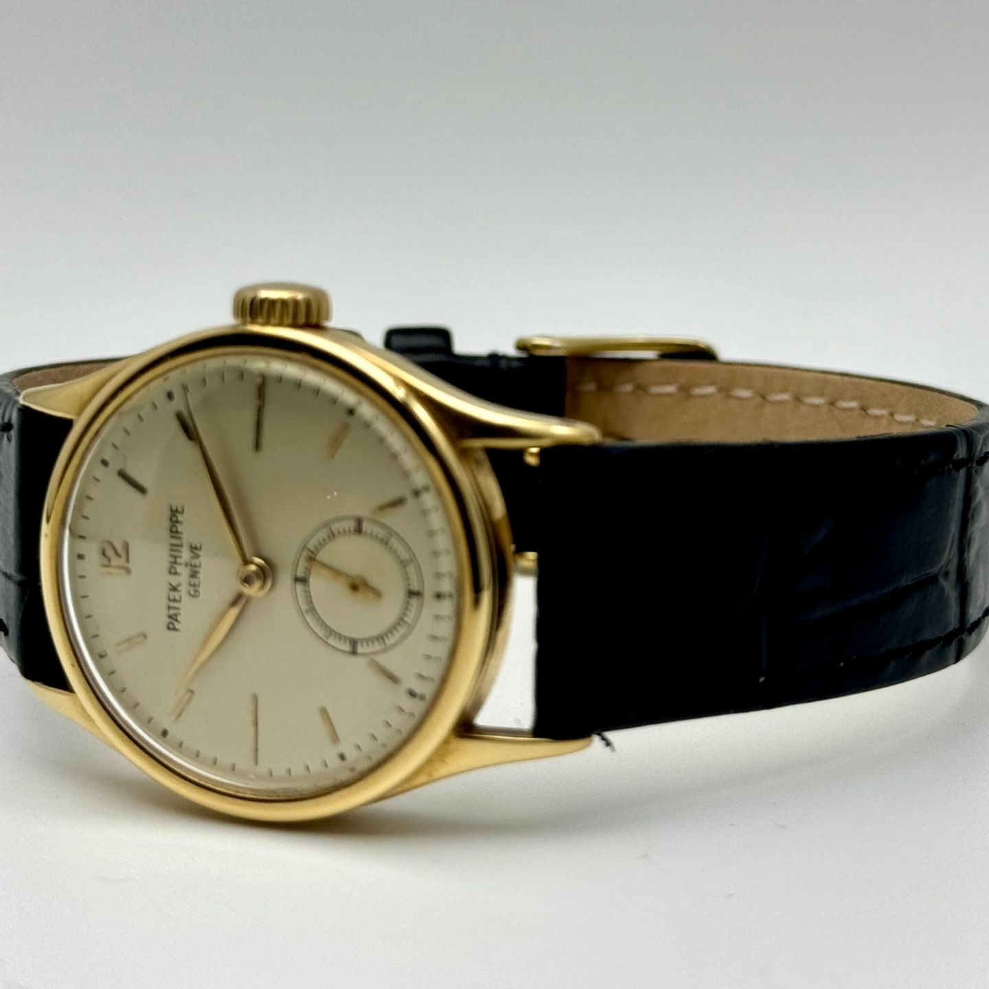 Patek Philippe Calatrava 96 (1940) - Geel wijzerplaat 33mm Geelgoud (8/10)