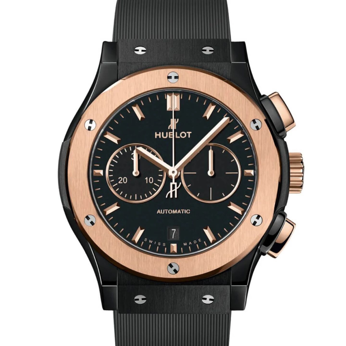 Hublot Classic Fusion Chronograph 541.CO.1181.RX (2024) - Zwart wijzerplaat 42mm Keramiek (2/2)