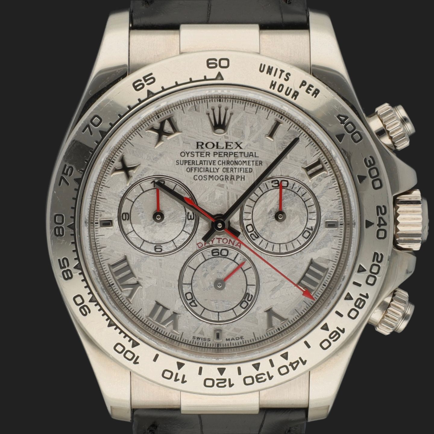 Rolex Daytona 116519 (2005) - Silver dial 40 mm White Gold case (2/8)