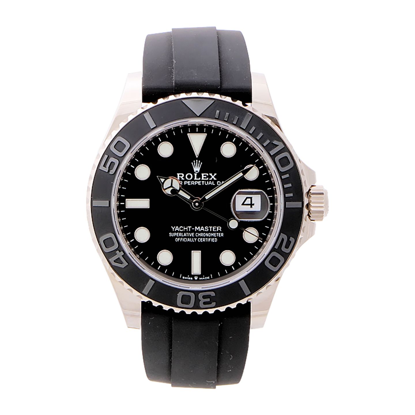 Rolex Yacht-Master 42 226659 (2024) - Zwart wijzerplaat 42mm Witgoud (1/4)