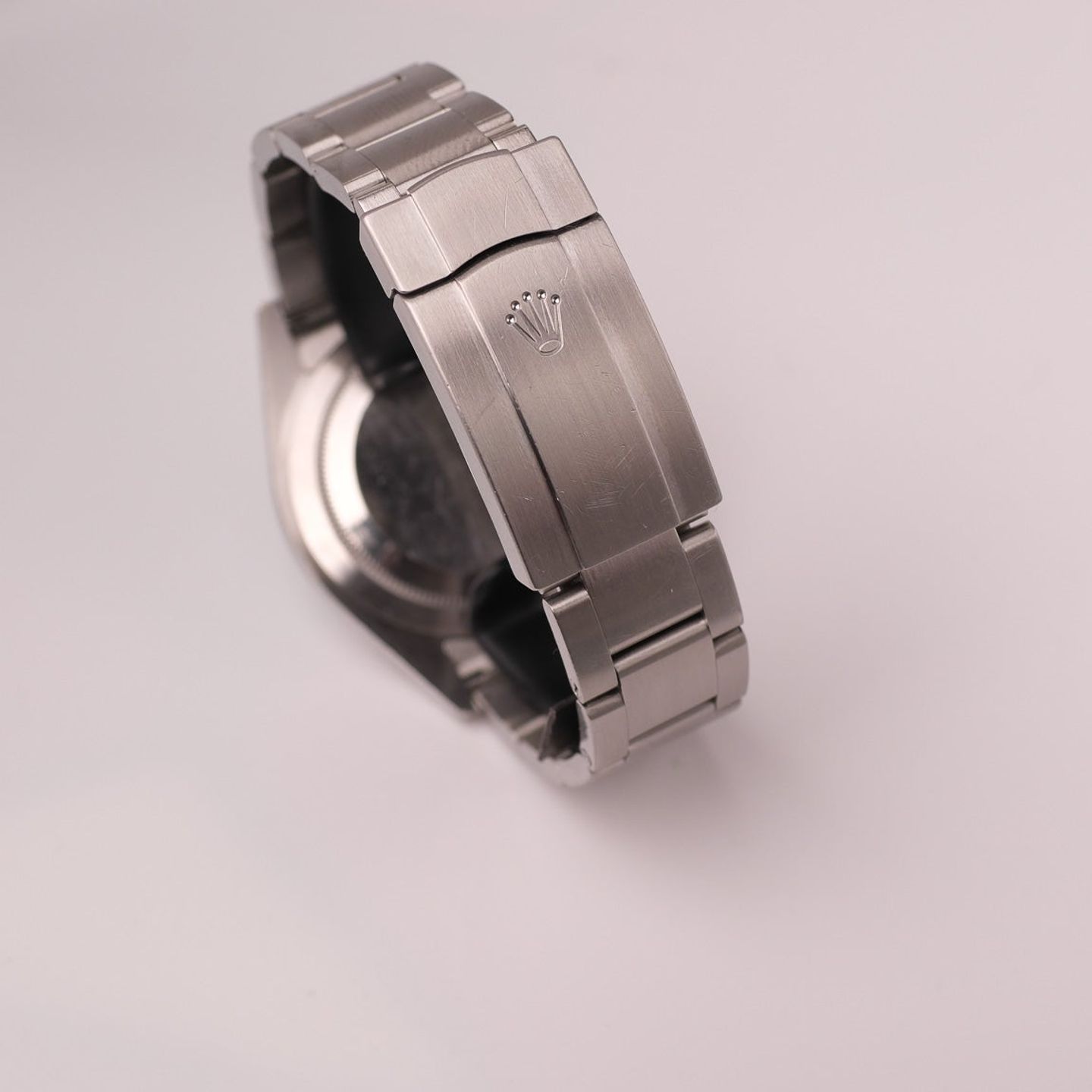 Rolex Oyster Perpetual 39 114300 (2018) - Black dial 39 mm Steel case (5/6)