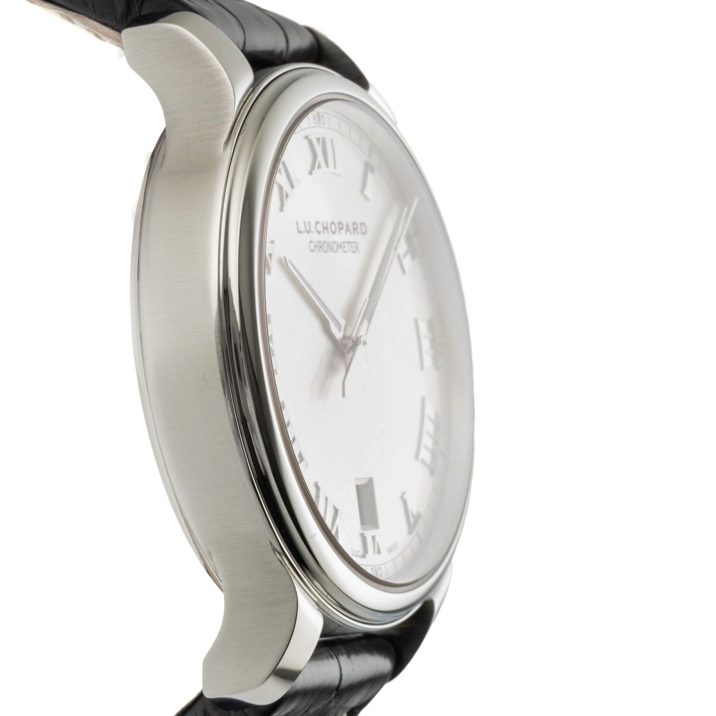 Chopard L.U.C 278551-3004 (2019) - Zwart wijzerplaat 36mm Staal (7/8)