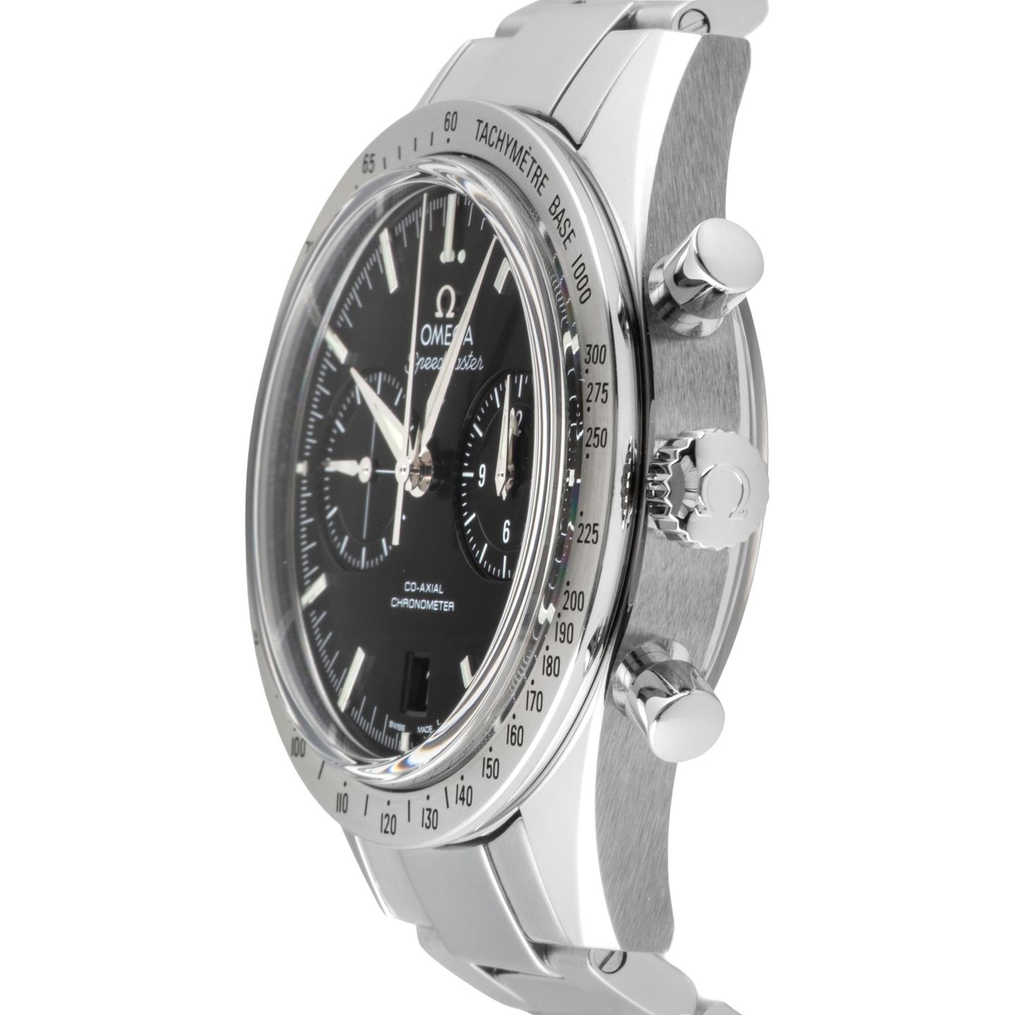 Omega Speedmaster '57 331.10.42.51.01.001 (Onbekend (willekeurig serienummer)) - Zwart wijzerplaat 42mm Staal (6/8)