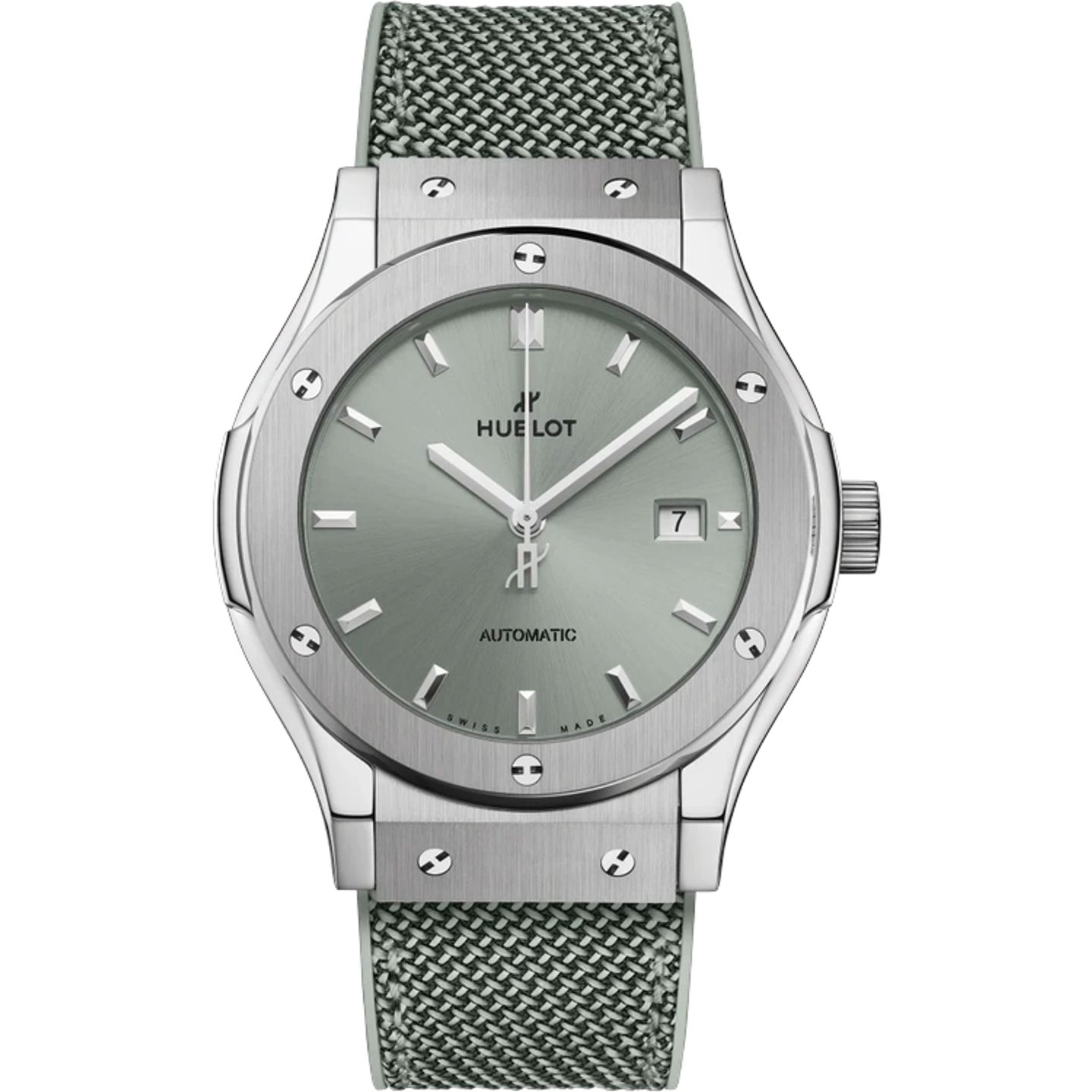 Hublot Classic Fusion 542.NX.891G.NR (2026) - Green dial 42 mm Titanium case (1/1)