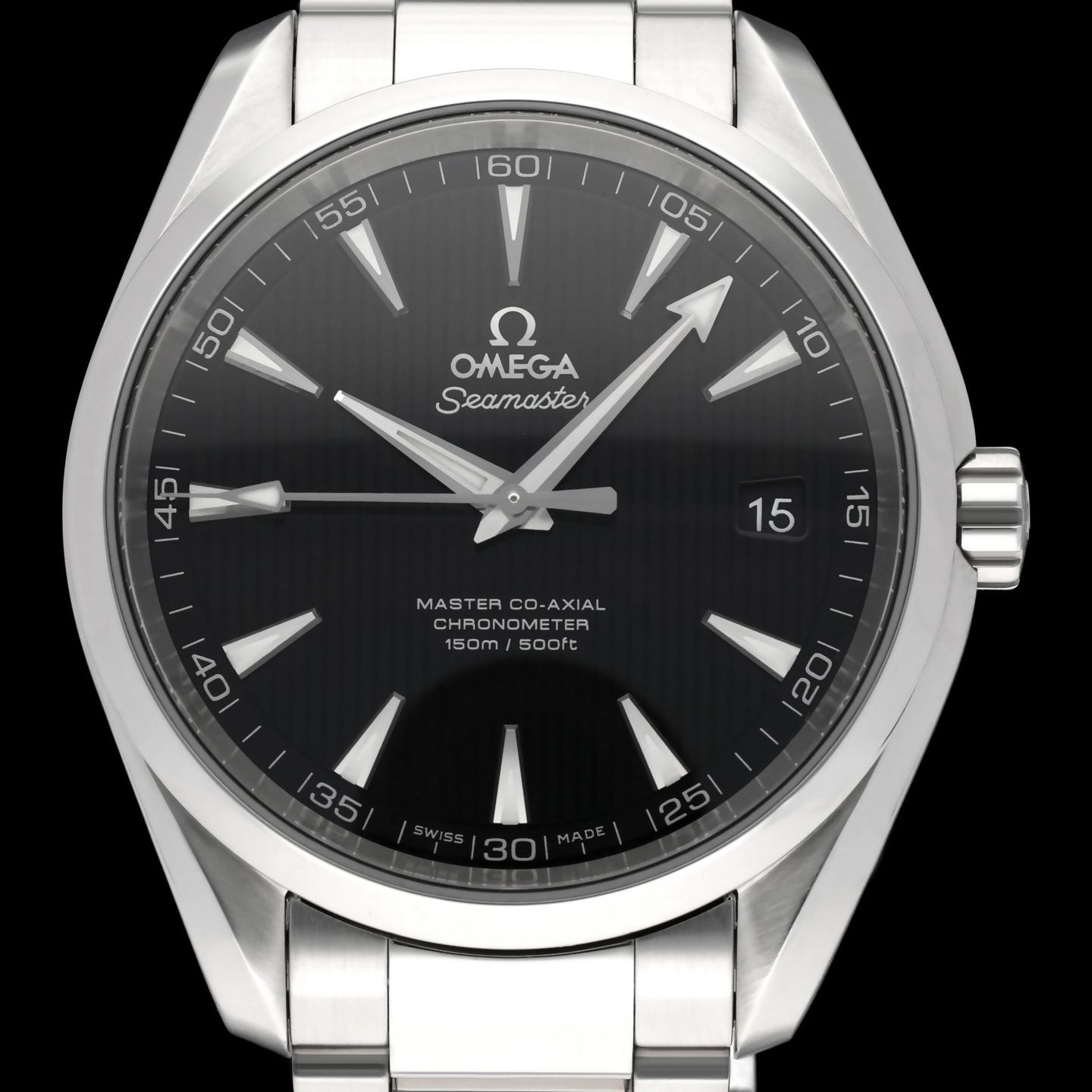 Omega Seamaster Aqua Terra 231.10.42.21.01.003 (2014) - Zwart wijzerplaat 42mm Staal (1/7)