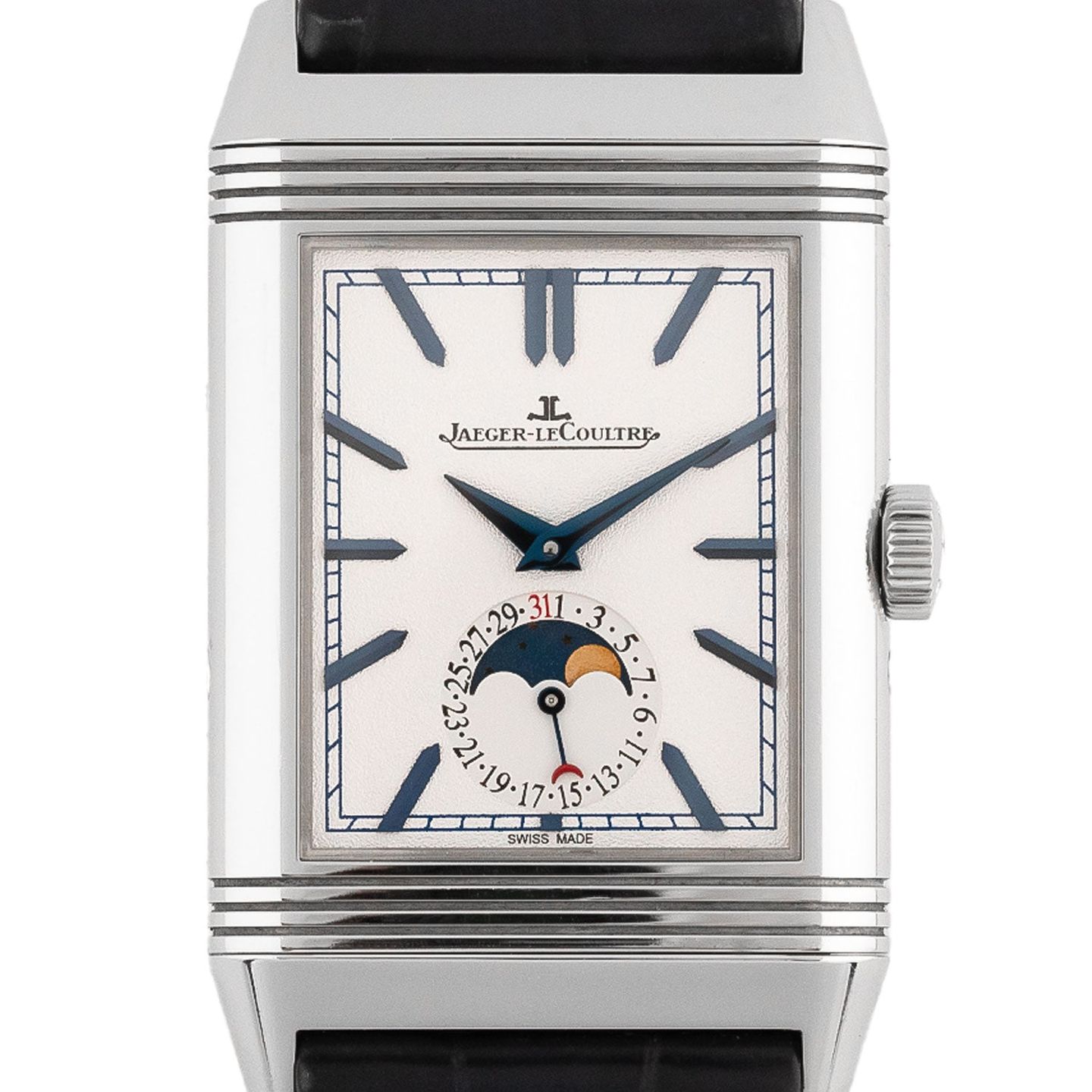 Jaeger-LeCoultre Reverso Q3958420 (2018) - Zilver wijzerplaat 30mm Staal (2/7)