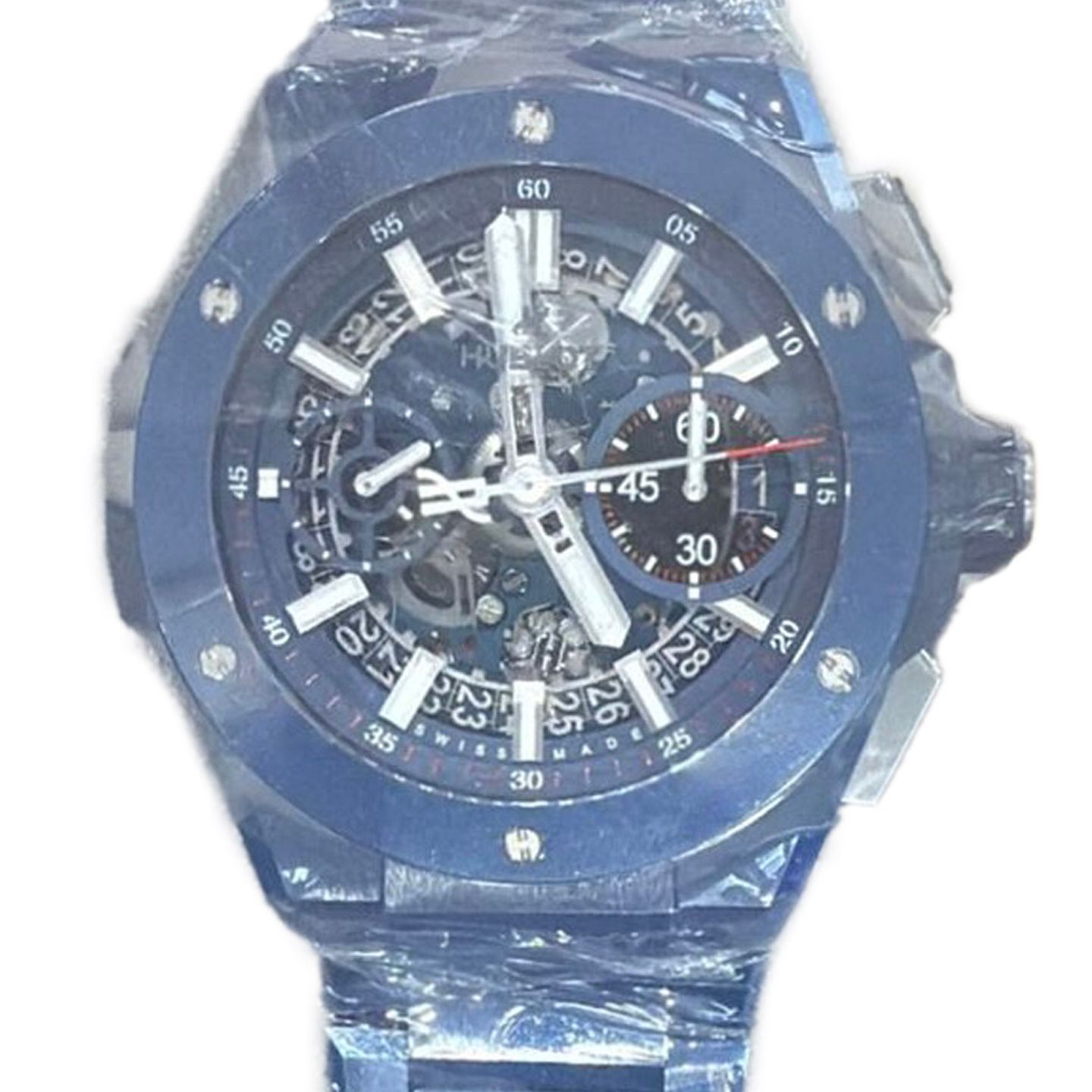 Hublot Big Bang 451.EX.5123.EX (2025) - Blue dial 42 mm Ceramic case (1/1)