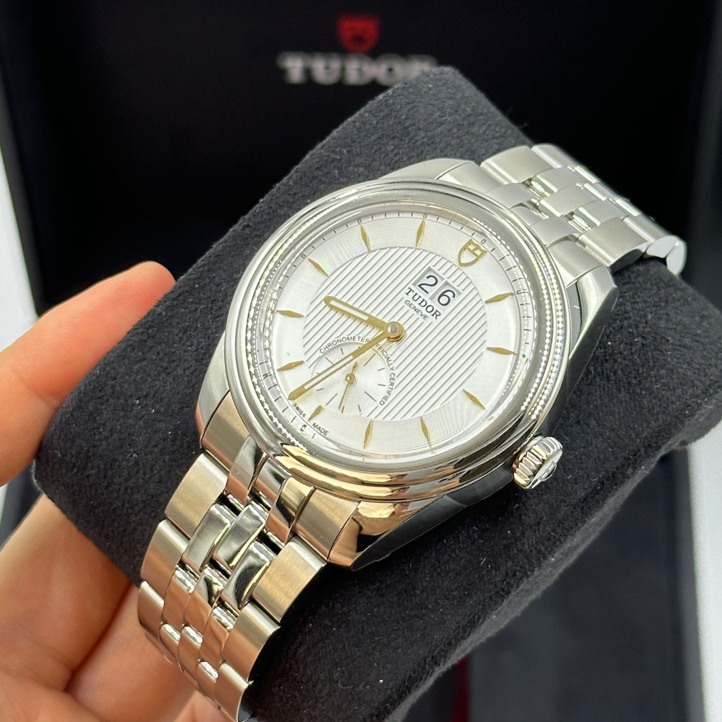 Tudor Glamour Double Date 57100 - (3/8)