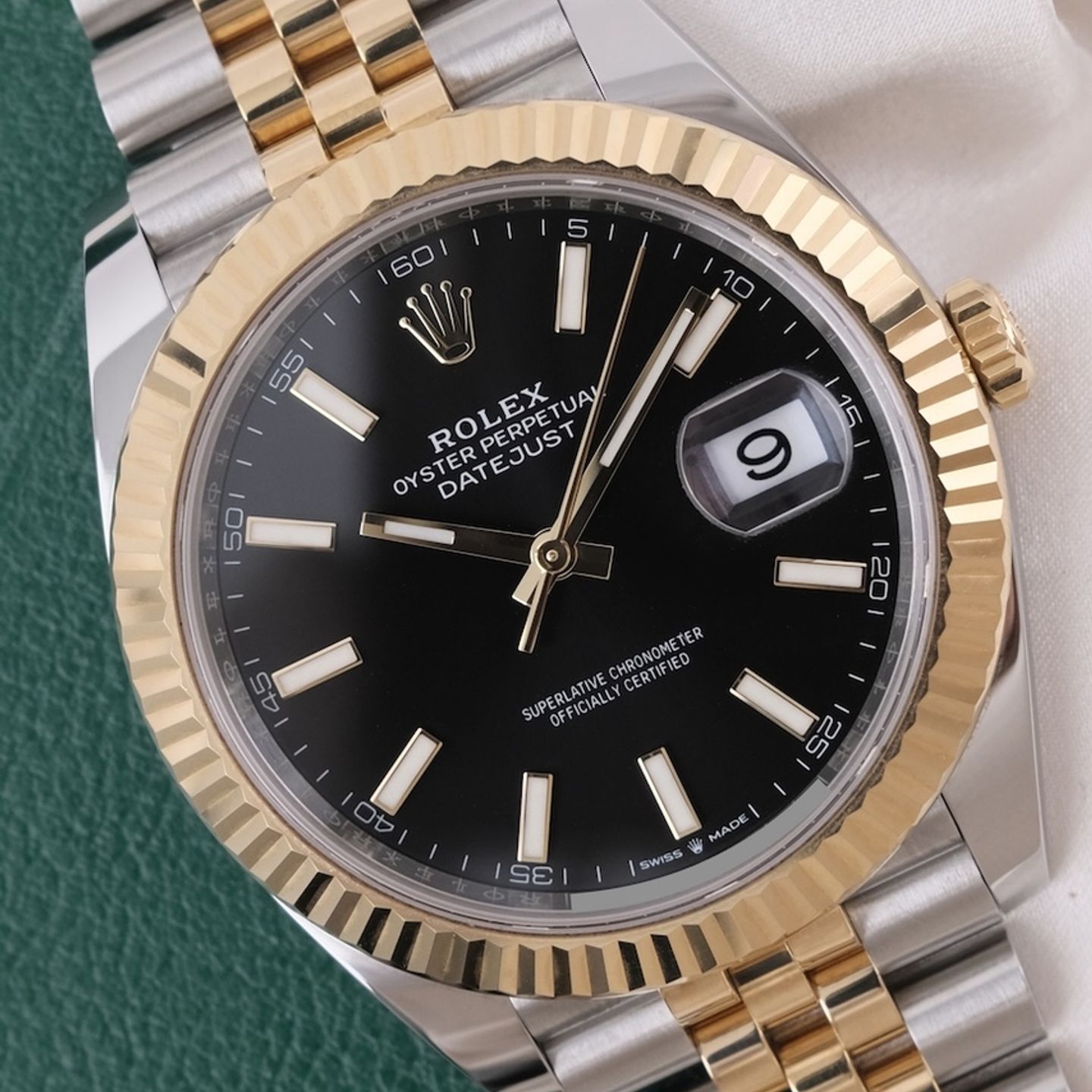 Rolex Datejust 41 126333 (2022) - 41mm Goud/Staal (7/8)