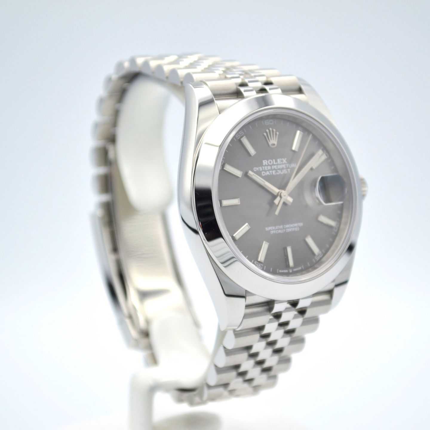 Rolex Datejust 41 126300 (2022) - Grey dial 41 mm Steel case (6/7)