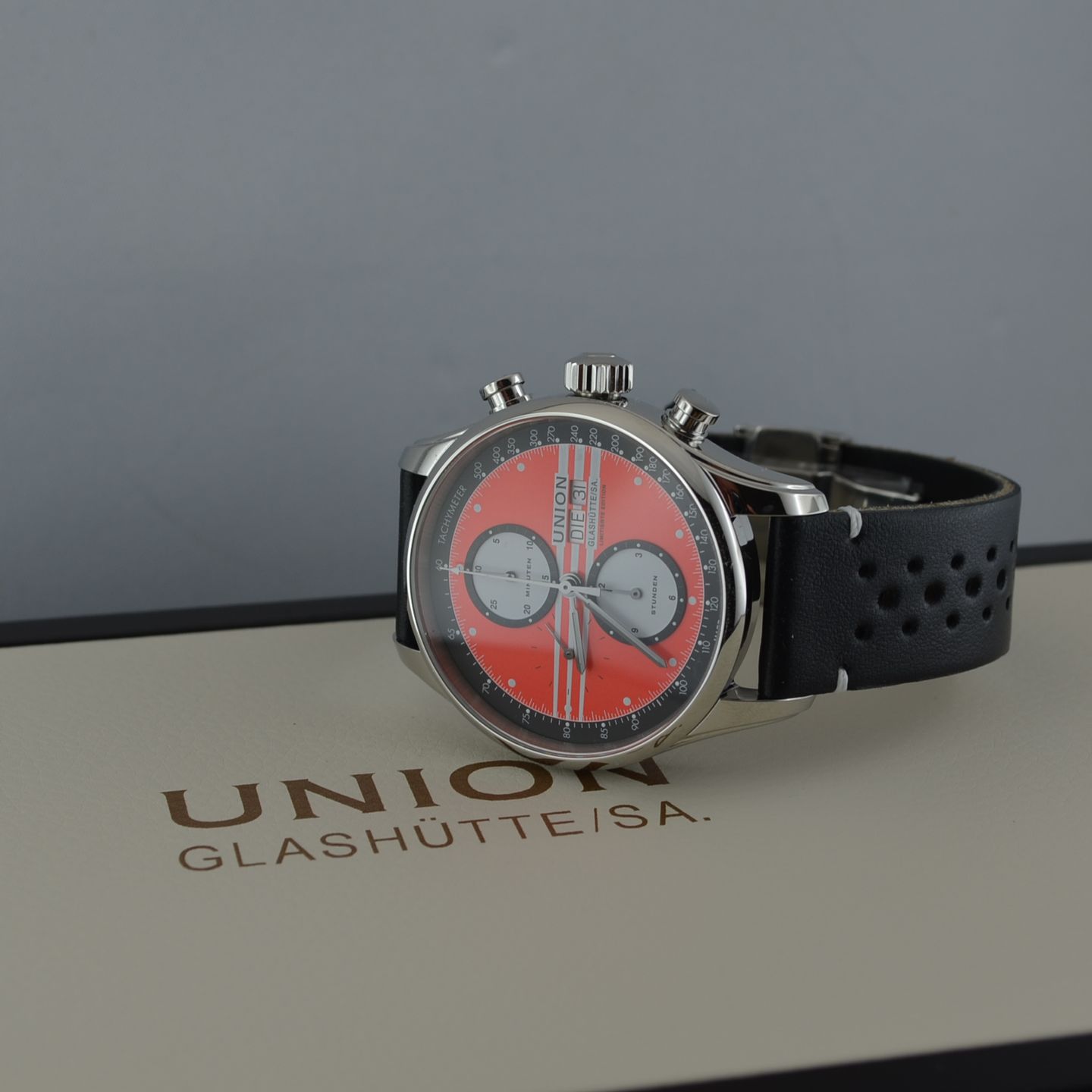 Union Glashütte Viro Chronograph D011.414.16.420.09 - (3/6)