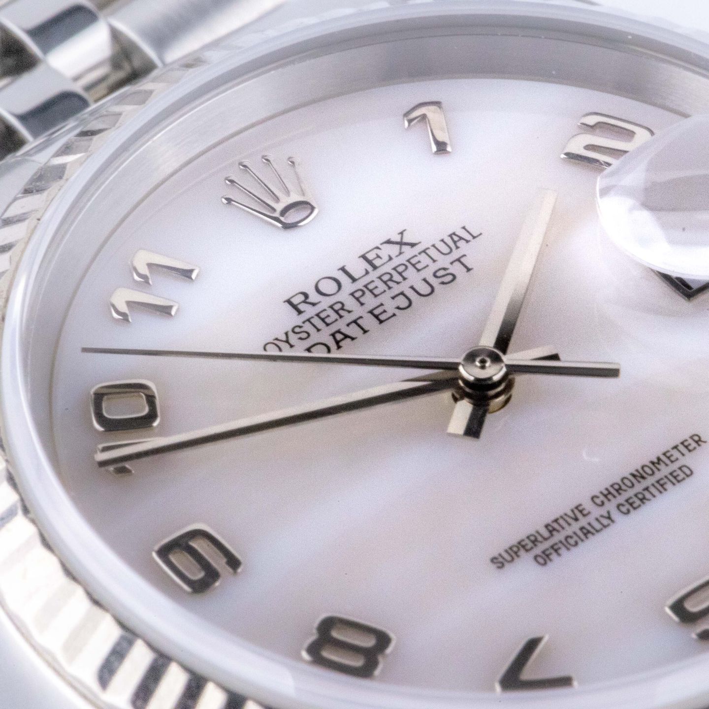 Rolex Datejust 36 16234 (1991) - Pearl dial 36 mm Steel case (2/7)