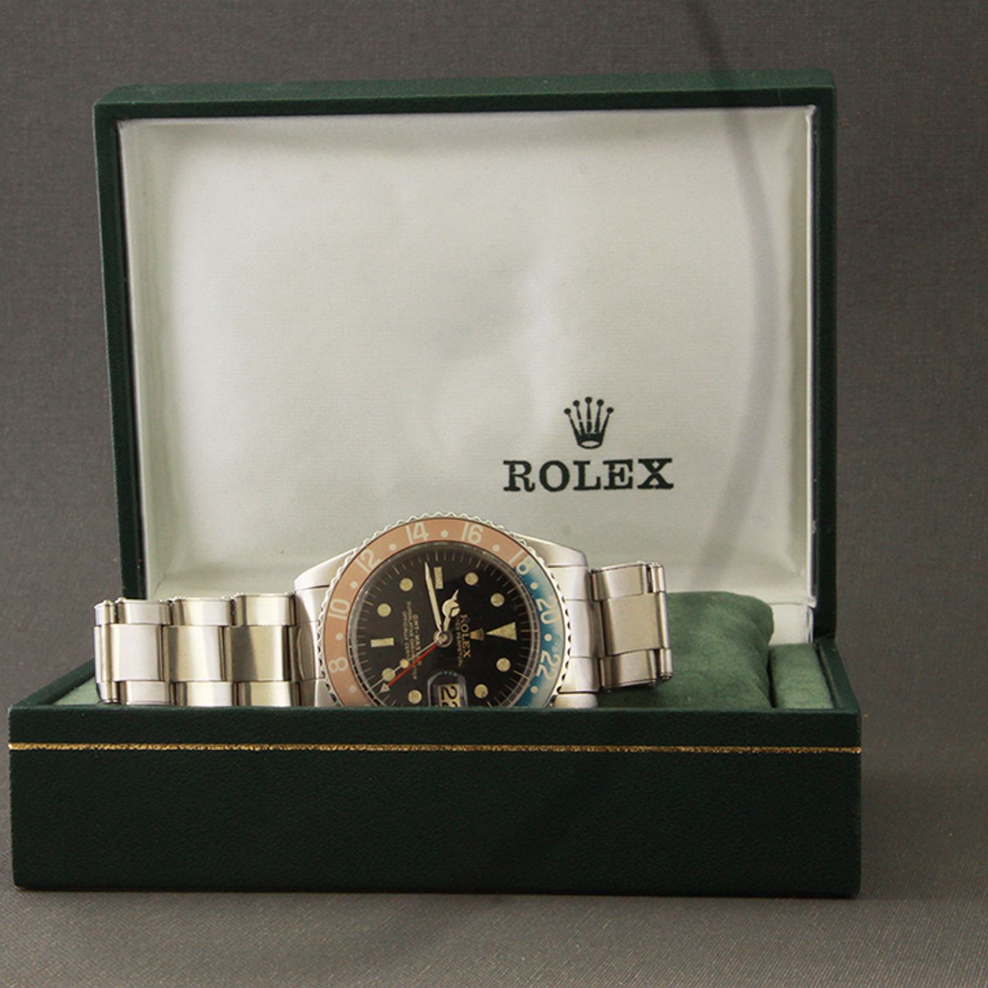 Rolex GMT-Master 1675 (1965) - Black dial 40 mm Steel case (5/8)