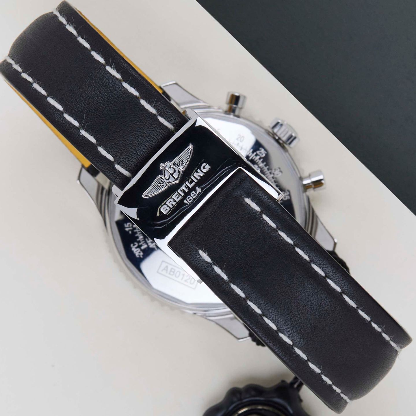 Breitling Navitimer 01 AB012012/BB01 (2017) - Zwart wijzerplaat 43mm Staal (6/8)