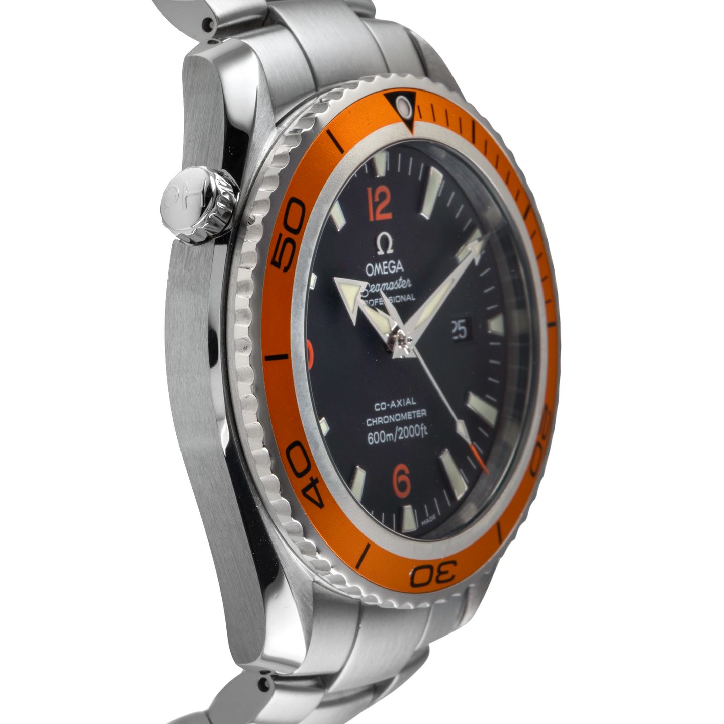 Omega Seamaster Planet Ocean 2208.50.00 (Unknown (random serial)) - Black dial 46 mm Steel case (7/8)