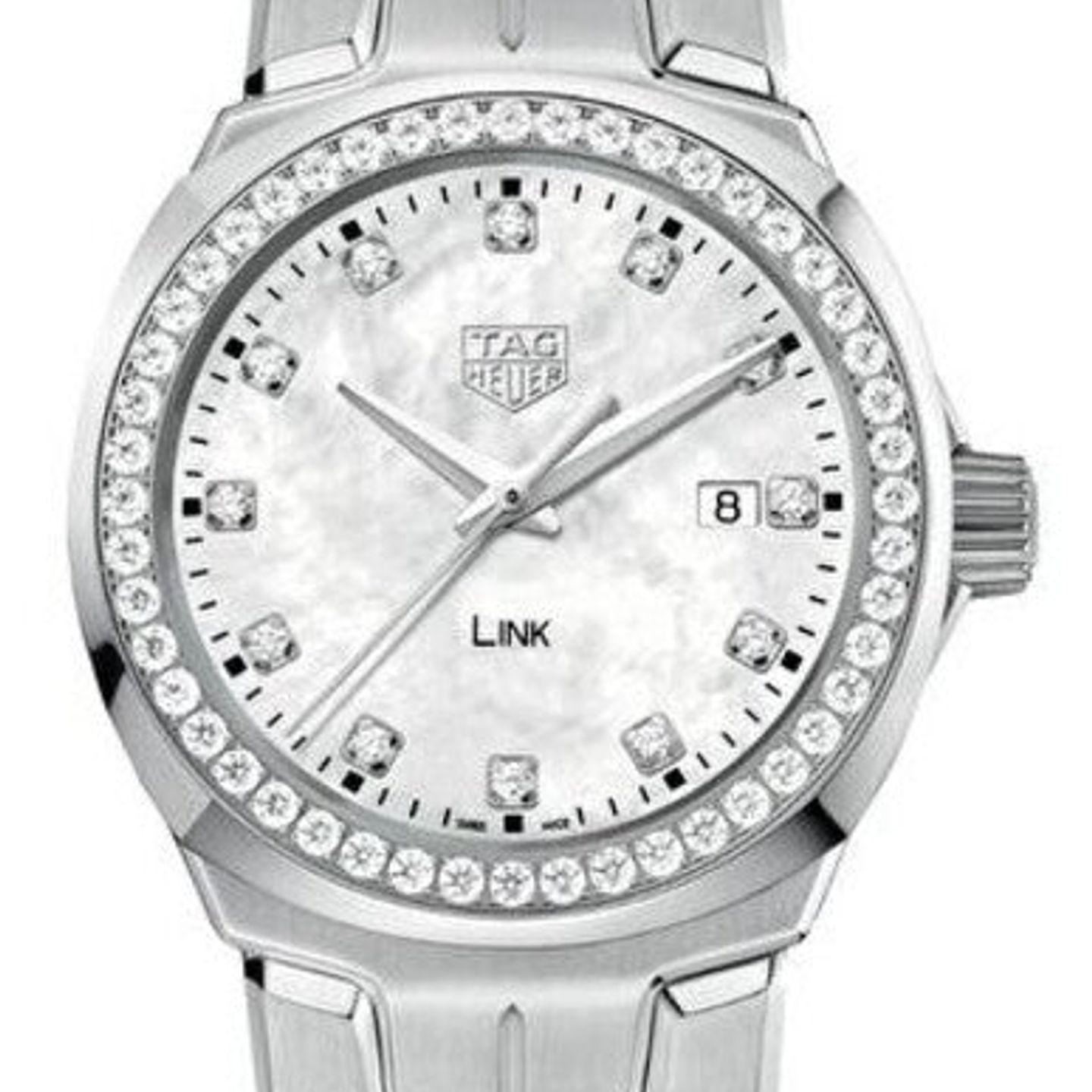 TAG Heuer Link Lady WBC1316.BA0600 (2026) - Wit wijzerplaat 32mm Staal (1/1)