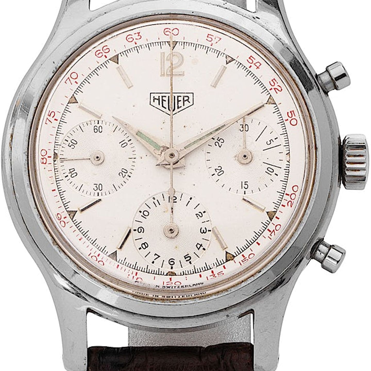 TAG Heuer Carrera Calibre HEUER 01 CAR201AA.BA0714 (1972) - White dial 43 mm Steel case (2/4)