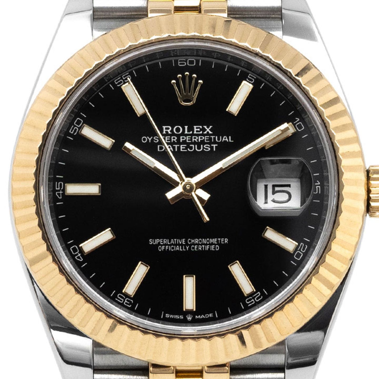 Rolex Datejust 41 126333 (2025) - 41 mm Gold/Steel case (2/4)