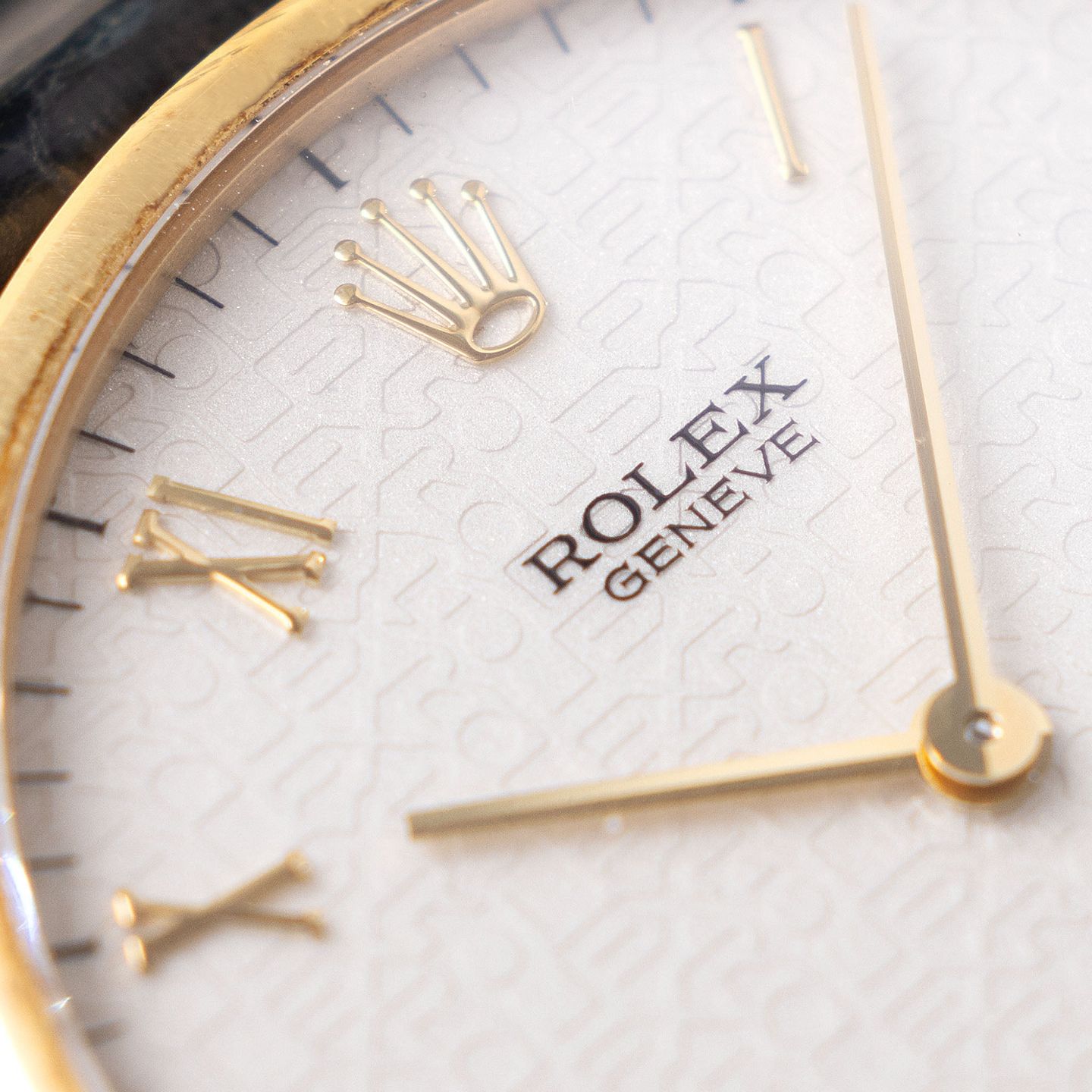 Rolex Cellini 5112 (1991) - Wit wijzerplaat 32mm Geelgoud (4/8)