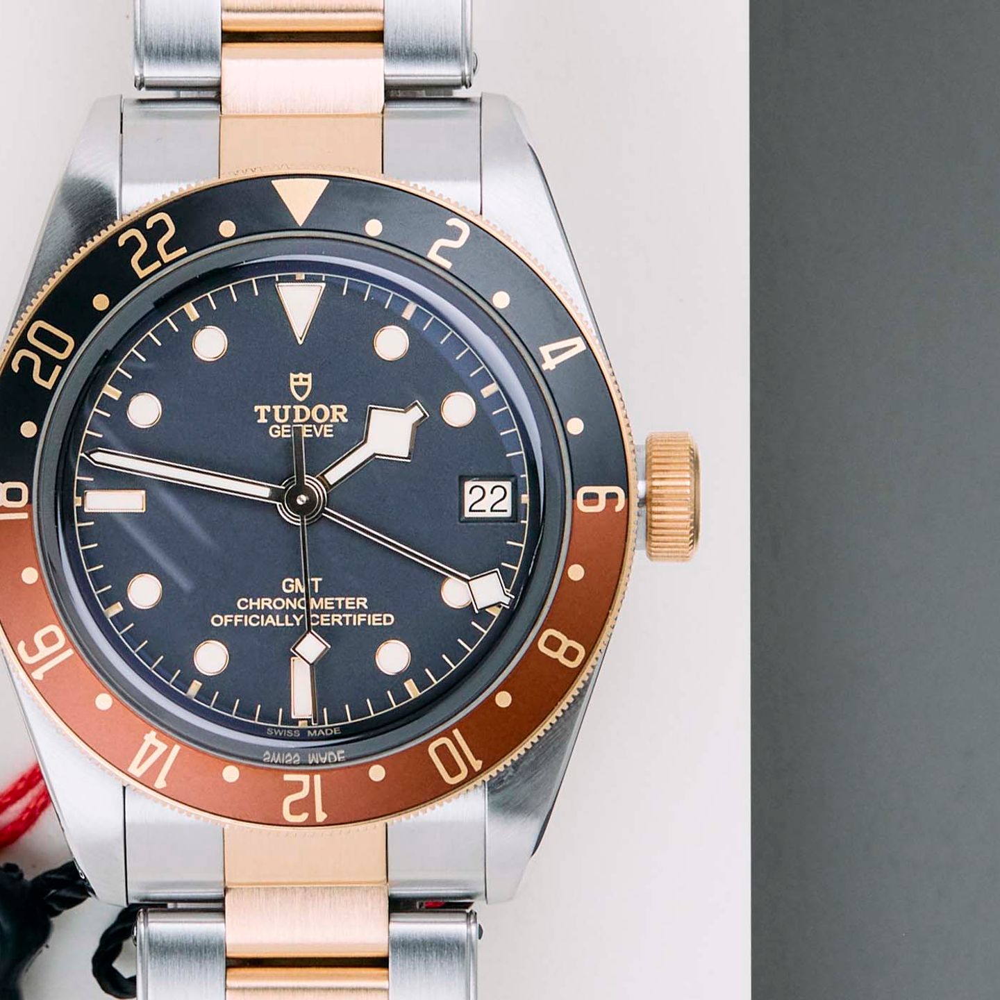 Tudor Black Bay GMT 79833MN (2022) - Zwart wijzerplaat 41mm Staal (5/8)