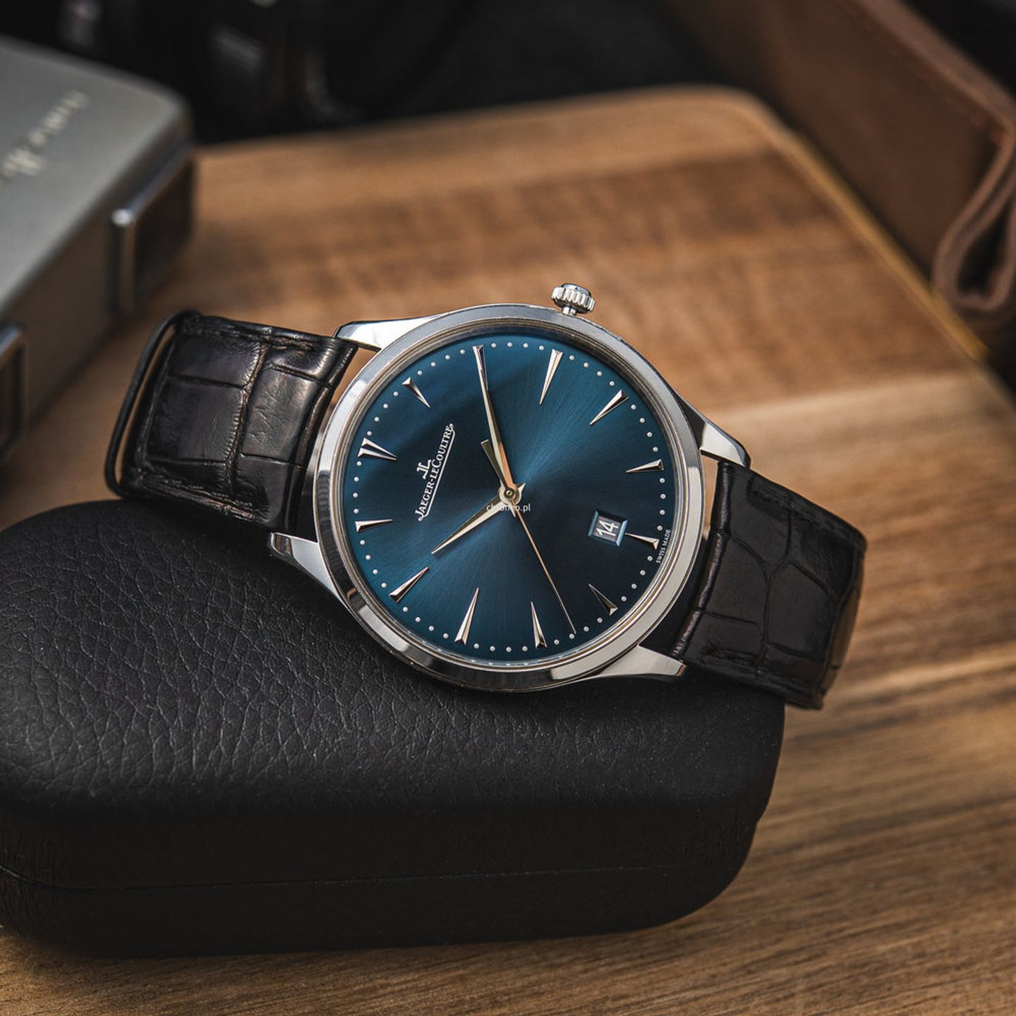 Jaeger-LeCoultre Master Ultra Thin Date 174.8.37.S/Q128848S - (3/8)