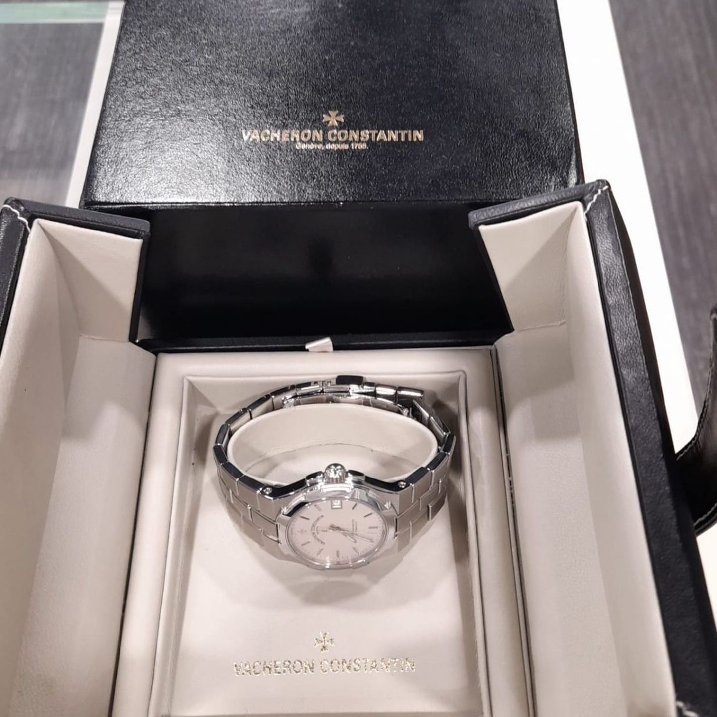 Vacheron Constantin Overseas 42040 (2002) - Unknown dial 37 mm Steel case (4/5)