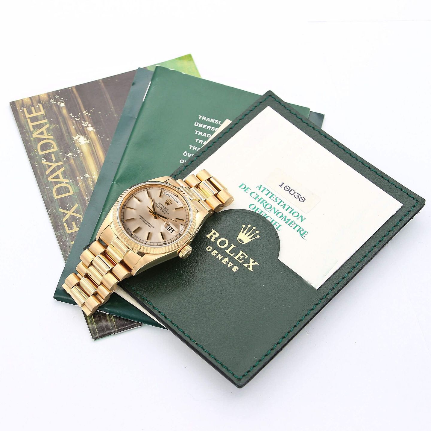 Rolex Day-Date 36 18038 (Unknown (random serial)) - 36 mm Yellow Gold case (4/7)