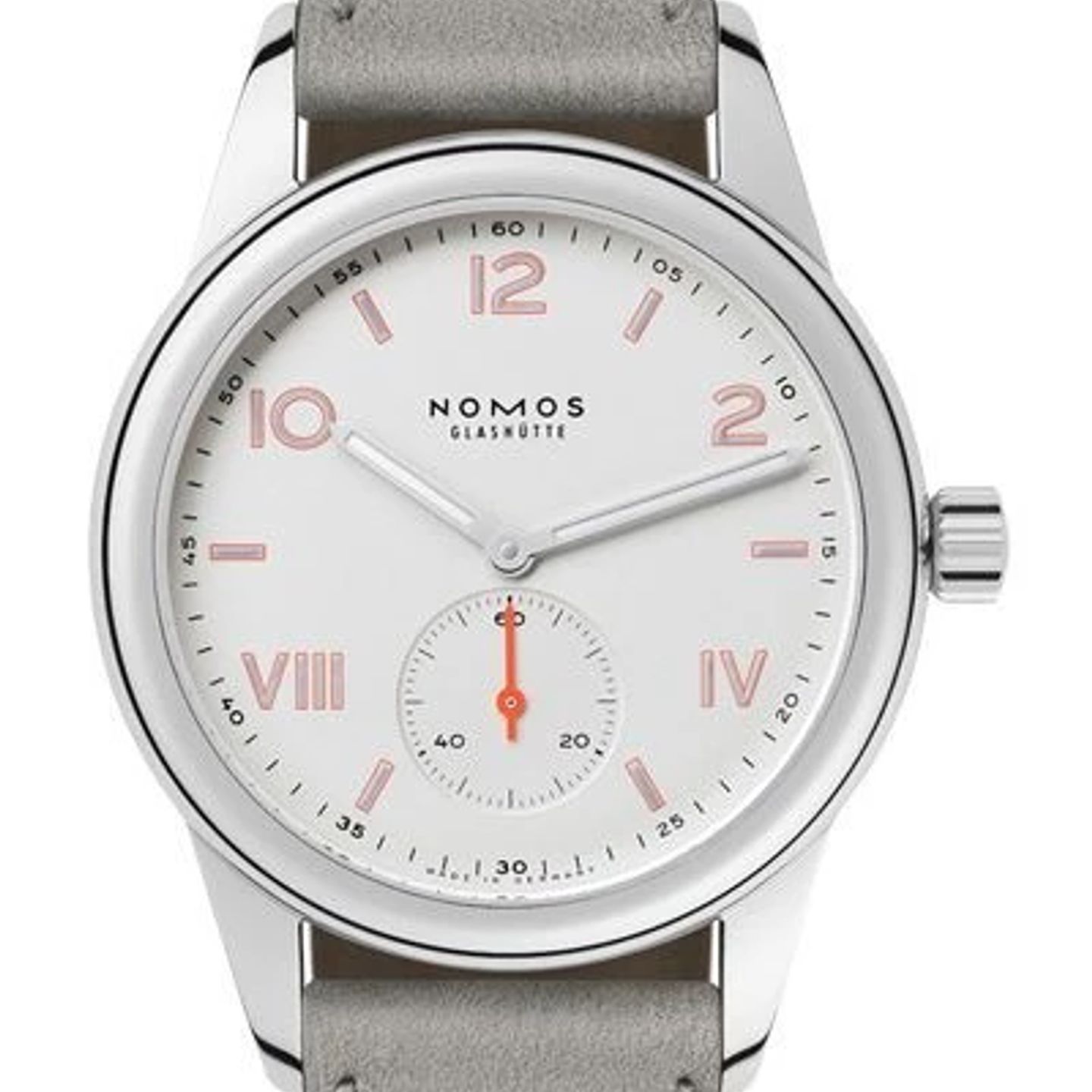 NOMOS Club Campus 708 (2024) - White dial 36 mm Steel case (2/2)