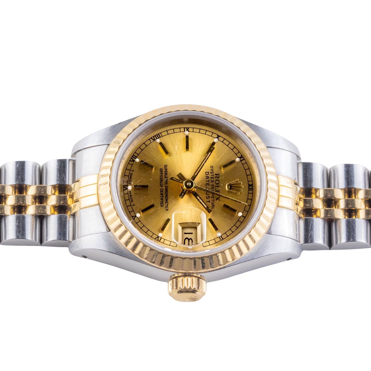 Rolex Lady-Datejust 69173 (1987) - 26mm Goud/Staal (6/8)