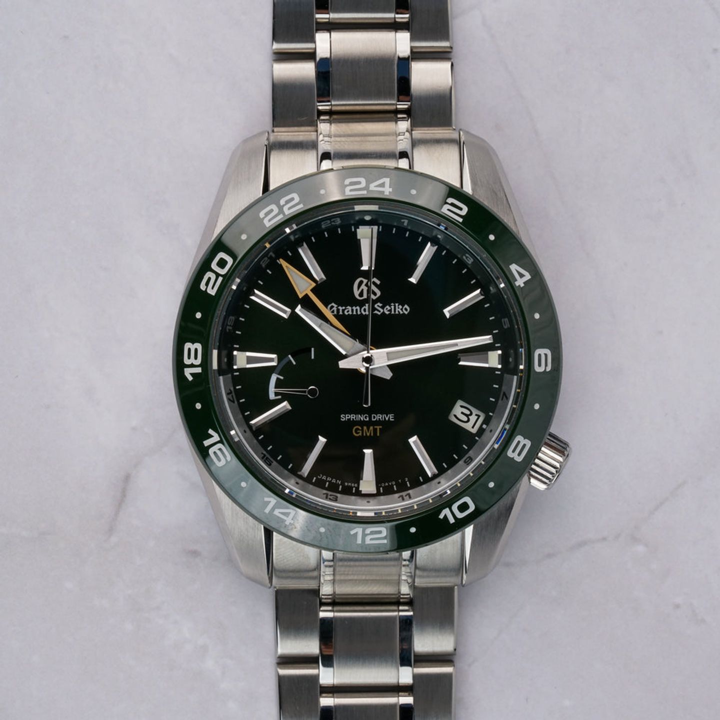 Grand Seiko Sport Collection SBGE257 (2021) - Groen wijzerplaat 41mm Staal (4/8)