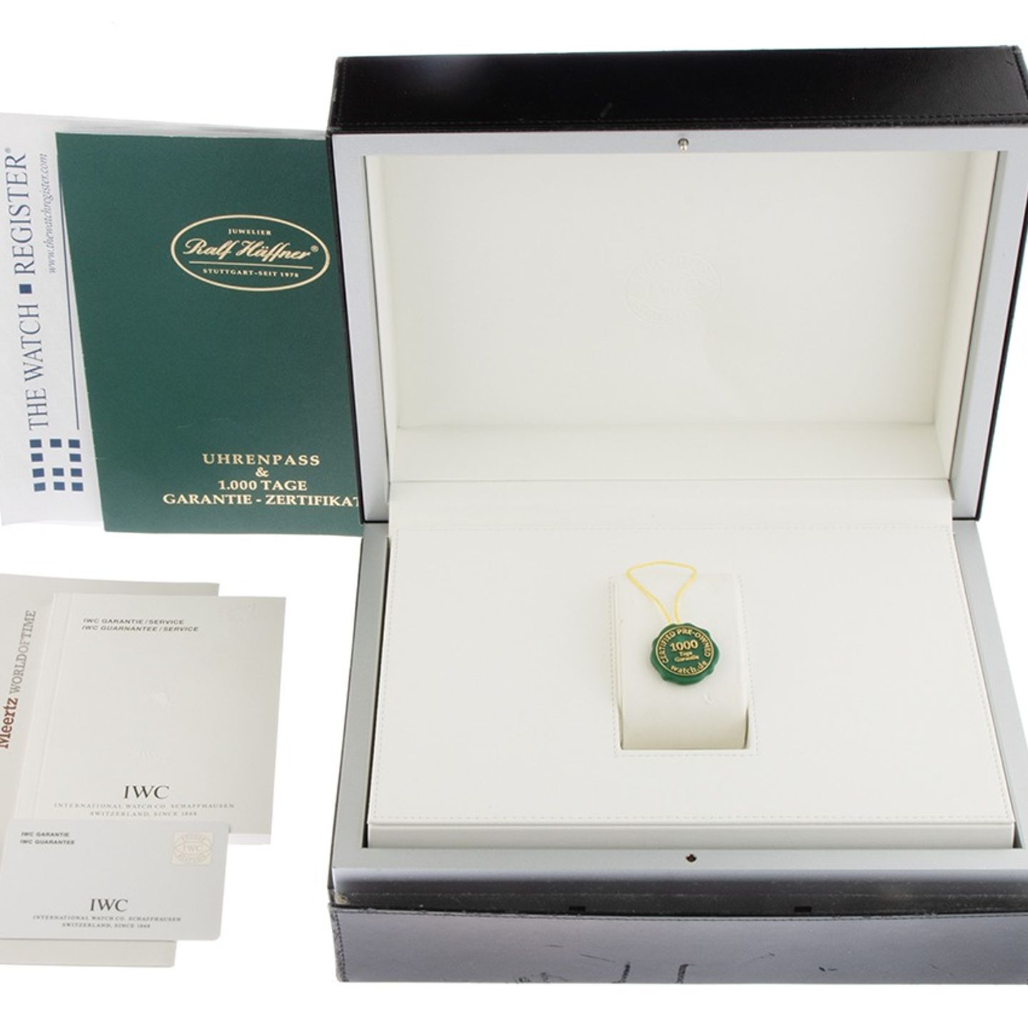 IWC Portuguese Yacht Club Chronograph IW390204 (2011) - Zwart wijzerplaat 45mm Staal (2/7)